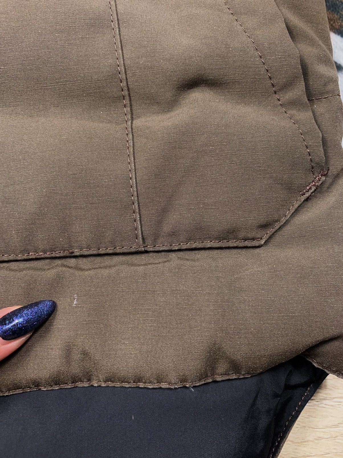 Canada Goose × Vintage Vintage Canada Goose Brown Down Puffer Vest Size US S / EU 44-46 / 1 - 13 Thumbnail