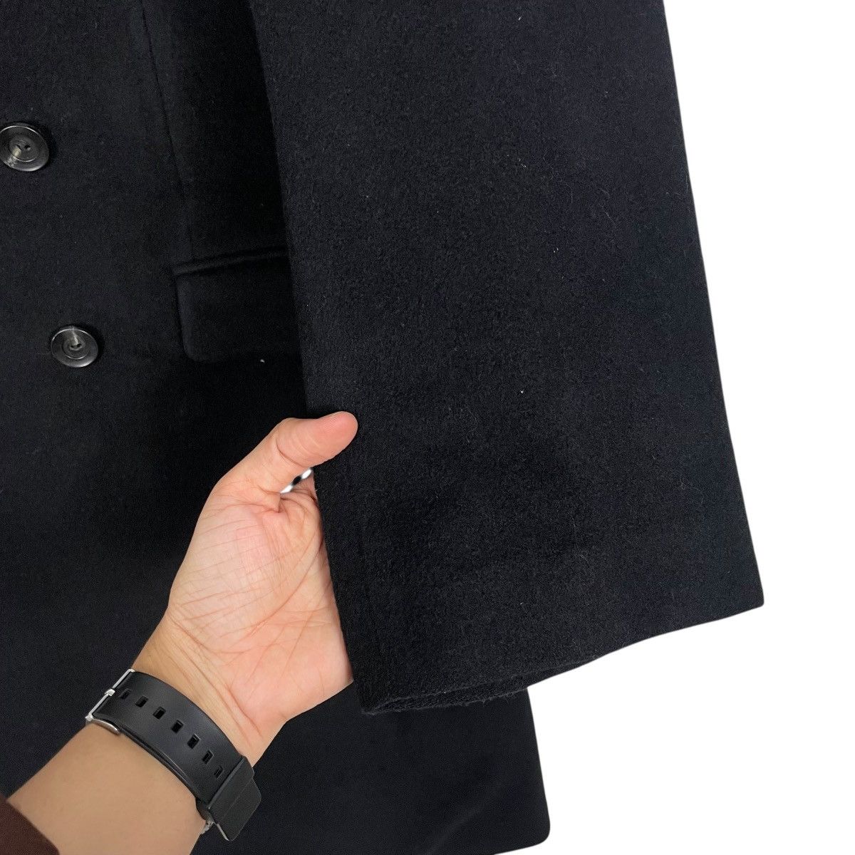 Jean Paul Gaultier Jean Paul Gaultier Homme Double Breasted Wool Overcoat Size US M / EU 48-50 / 2 - 14 Thumbnail