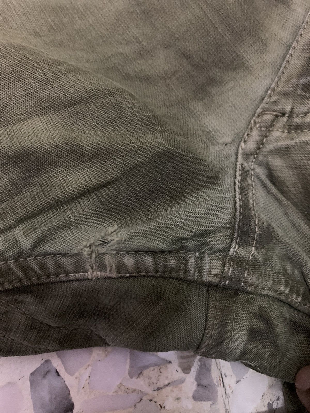 United Arrows 💥Vintage Raw-Tex United Arrow Cargo Pant Size US 33 - 5 Thumbnail
