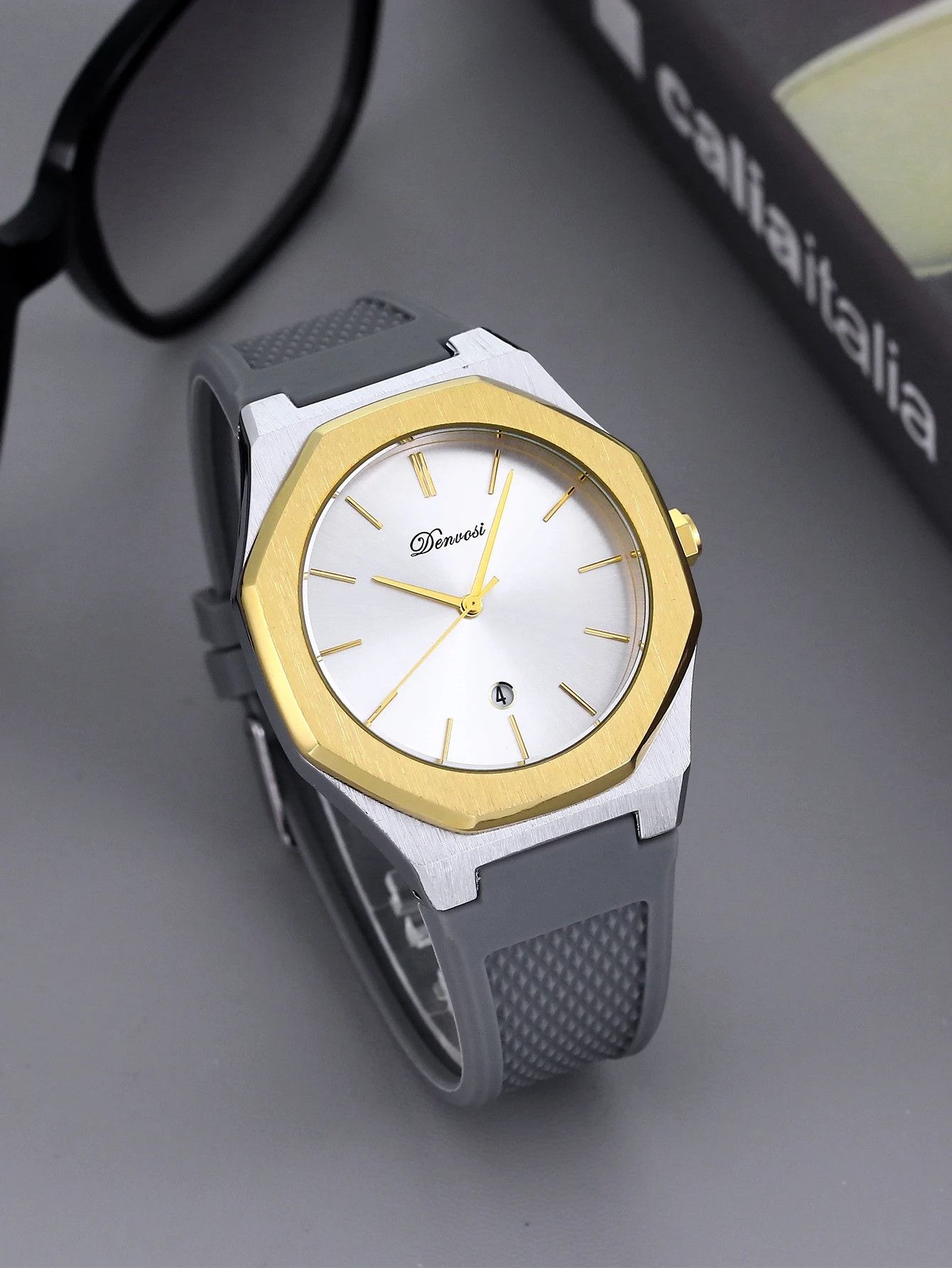 Other Sporty Quartz Watch for Men Waterproof and Casual Size ONE SIZE - 1 Preview