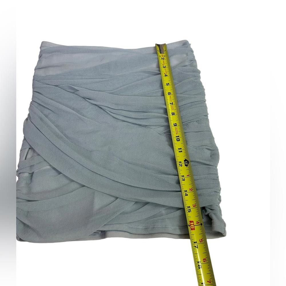 Free People Free People l Light Blue Tulle Wrapped Mini Skirt Small Size 28" / US 6 / IT 42 - 3 Thumbnail
