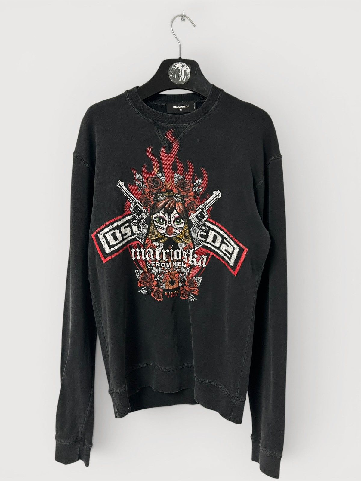 Dsquared2 FW2015 Matrioska From Hell Sweatshirt Size US M / EU 48-50 / 2 - 1 Thumbnail
