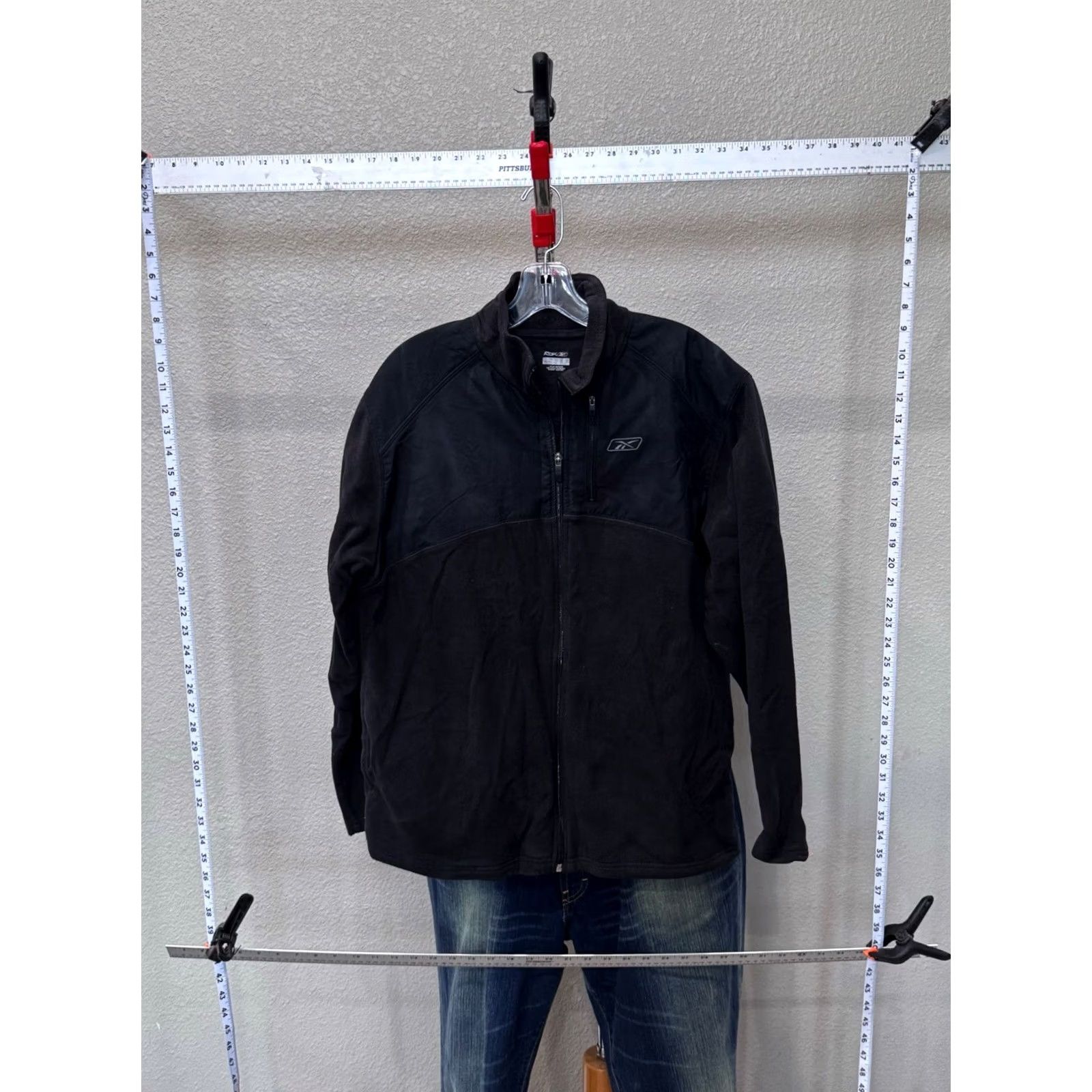Reebok Reebok Black Fleece Zippered SWEATER Medium M Mens Size US M / EU 48-50 / 2 - 2 Thumbnail