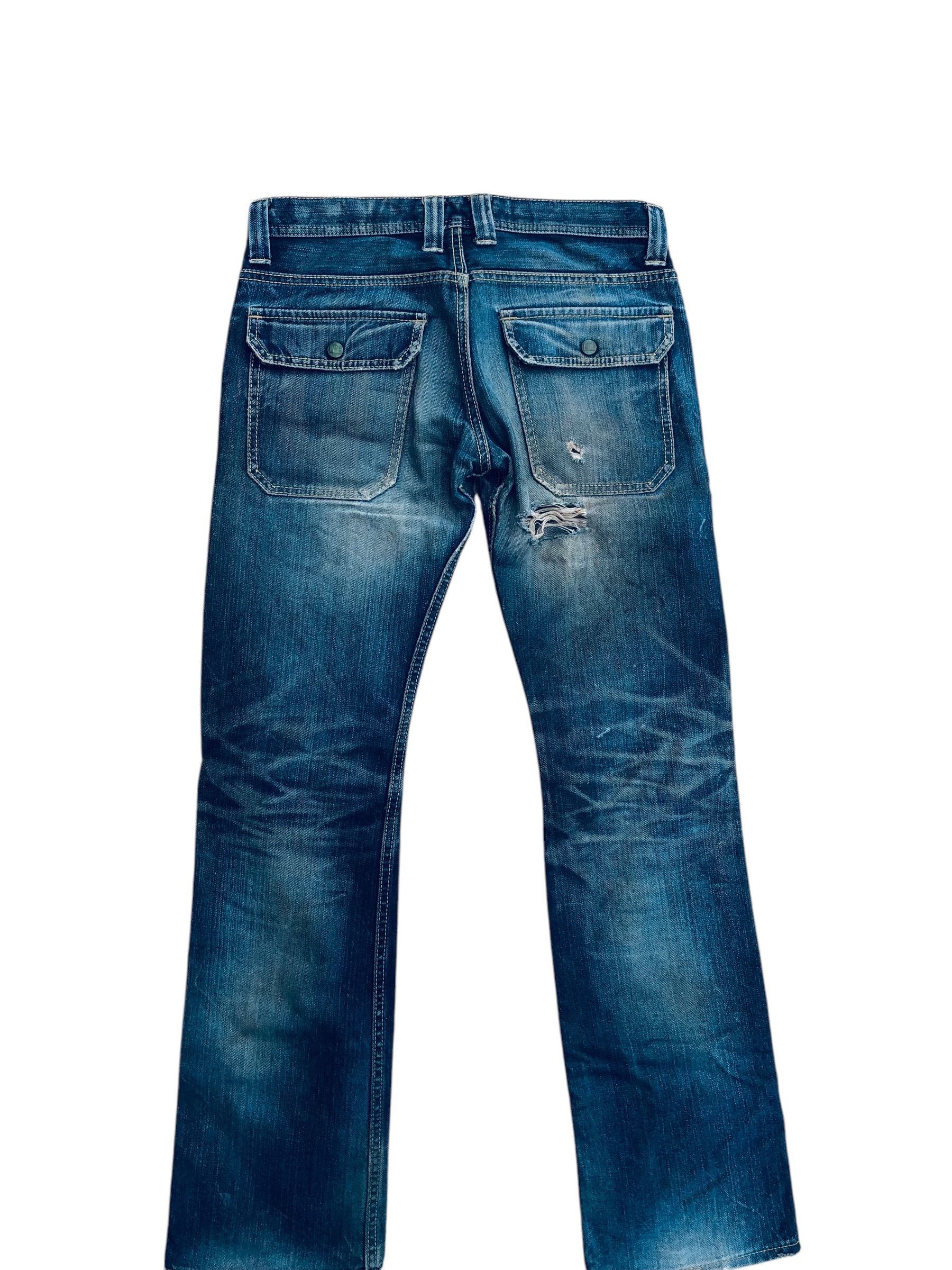 Designer × Lee 🔥Rare🔥Lee Distressed BushPant Style Jeans Size US 30 / EU 46 - 13 Thumbnail
