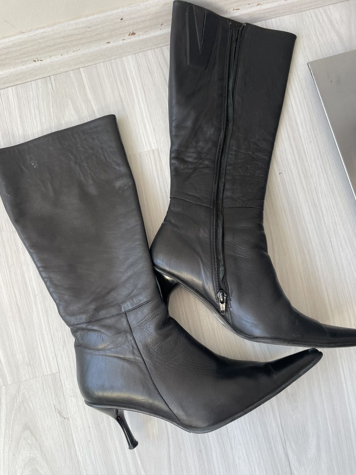 Vintage y2k leather boots Size US 6.5 / IT 36.5 - 17 Thumbnail