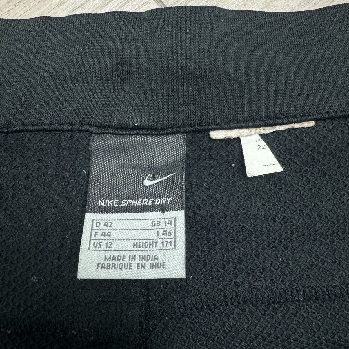 Nike Vintage Nike 90s Sphere Dry Baggy Drill Black Sweatpants Size US 37 - 19 Thumbnail