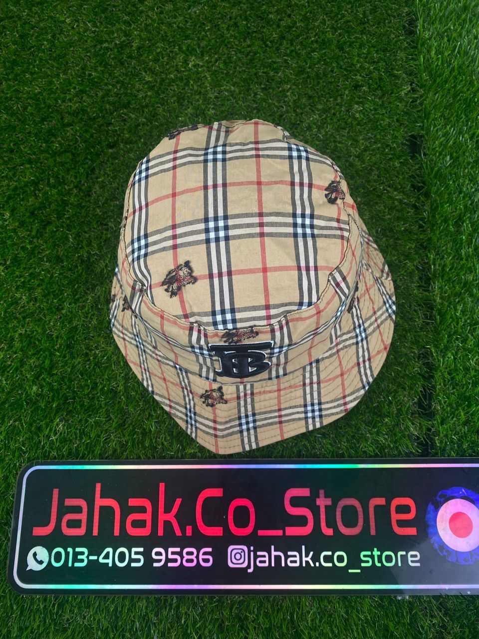 Burberry Burberry Monogram Logo Hat (CP012) Size ONE SIZE - 6 Thumbnail