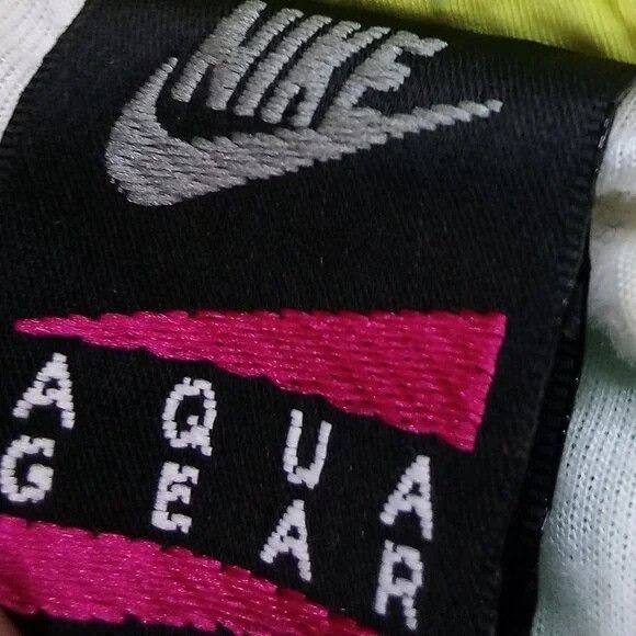 Nike × Vintage Vintage Nike Aqua Gear Neon Swim Shorts Size US 32 / EU 48 - 4 Thumbnail