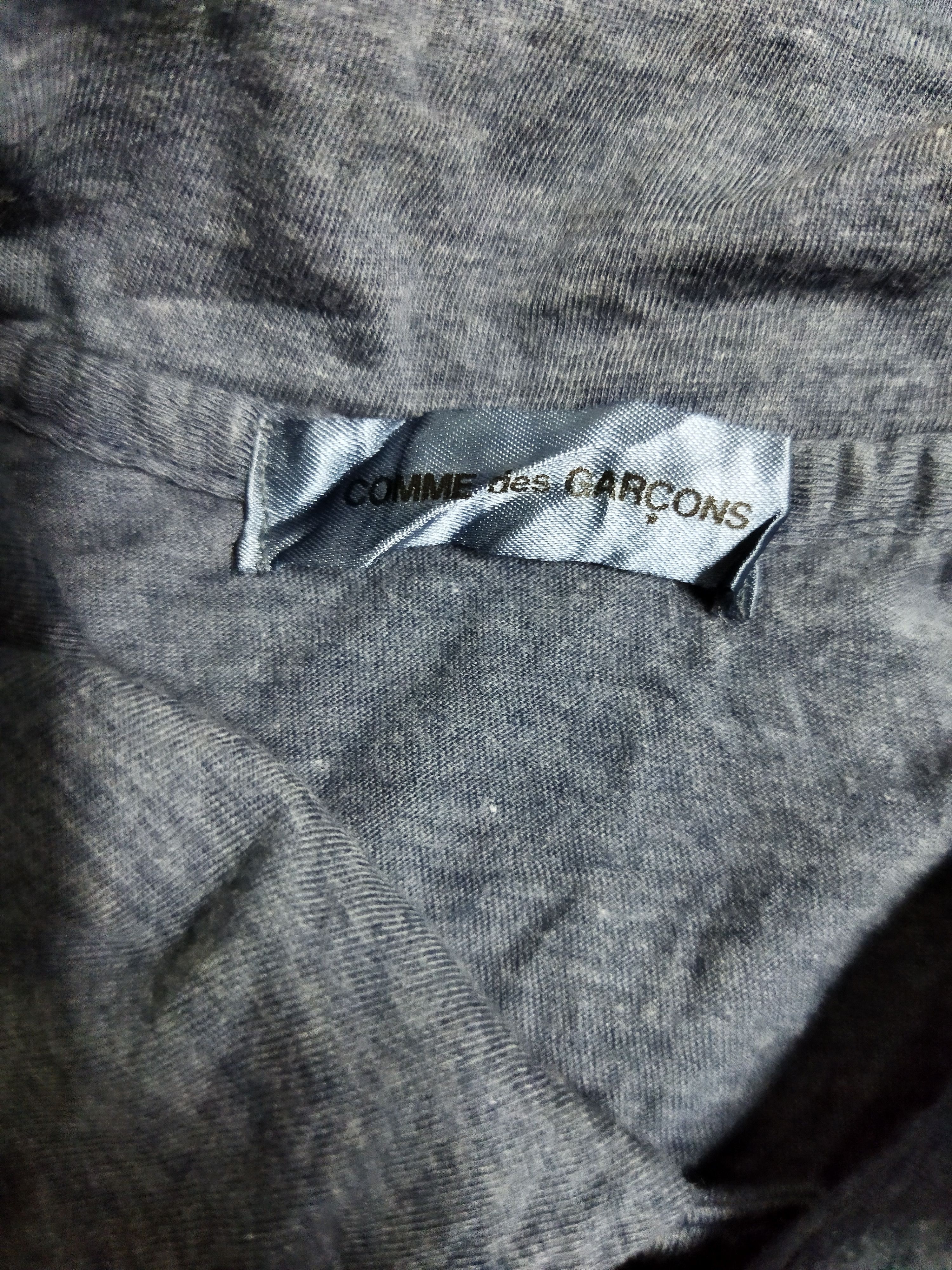 Comme des Garcons Vintage 1999 Comme Des Garçons Polo Tee Size US XXS / EU 40 - 2 Thumbnail