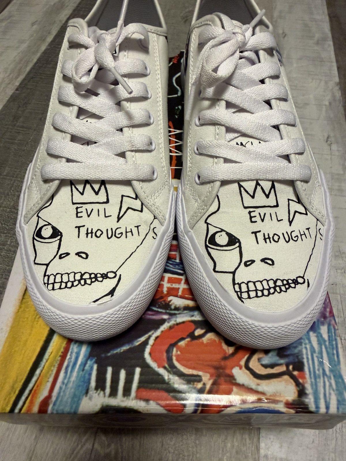 DC DC Shoes x Basquiat Manual Sz 9 – Limited Edition Size US 9 / EU 42 - 9 Thumbnail