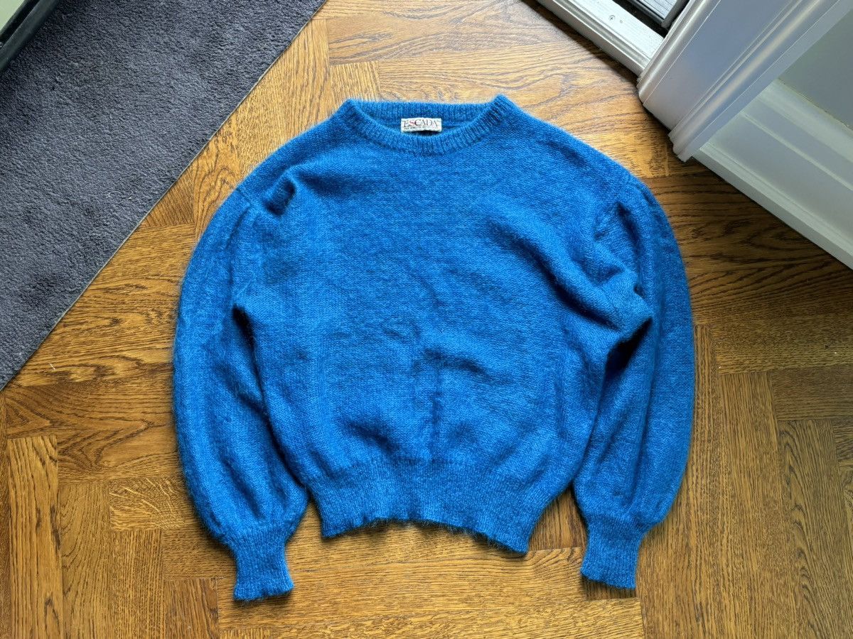 Escada × Escada Sport × Vintage 1980s Escada Mohair Sweater Vintage Escada Sweater W Germany Size US S / EU 44-46 / 1 - 13 Thumbnail