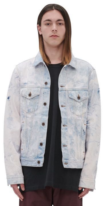 Off-White Off White - Extreme Bleached Arrows Denim Jacket Size US M / EU 48-50 / 2 - 25 Thumbnail