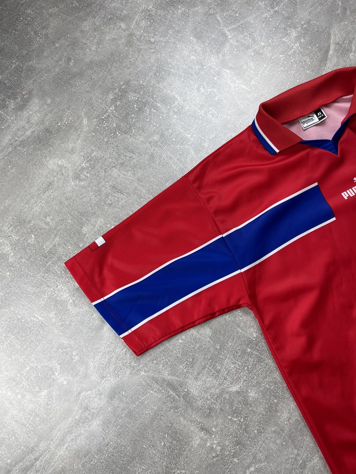 Puma Czech Republic Puma Football Shirt 00s Euro Soccer Jersey Size US XL / EU 56 / 4 - 3 Thumbnail