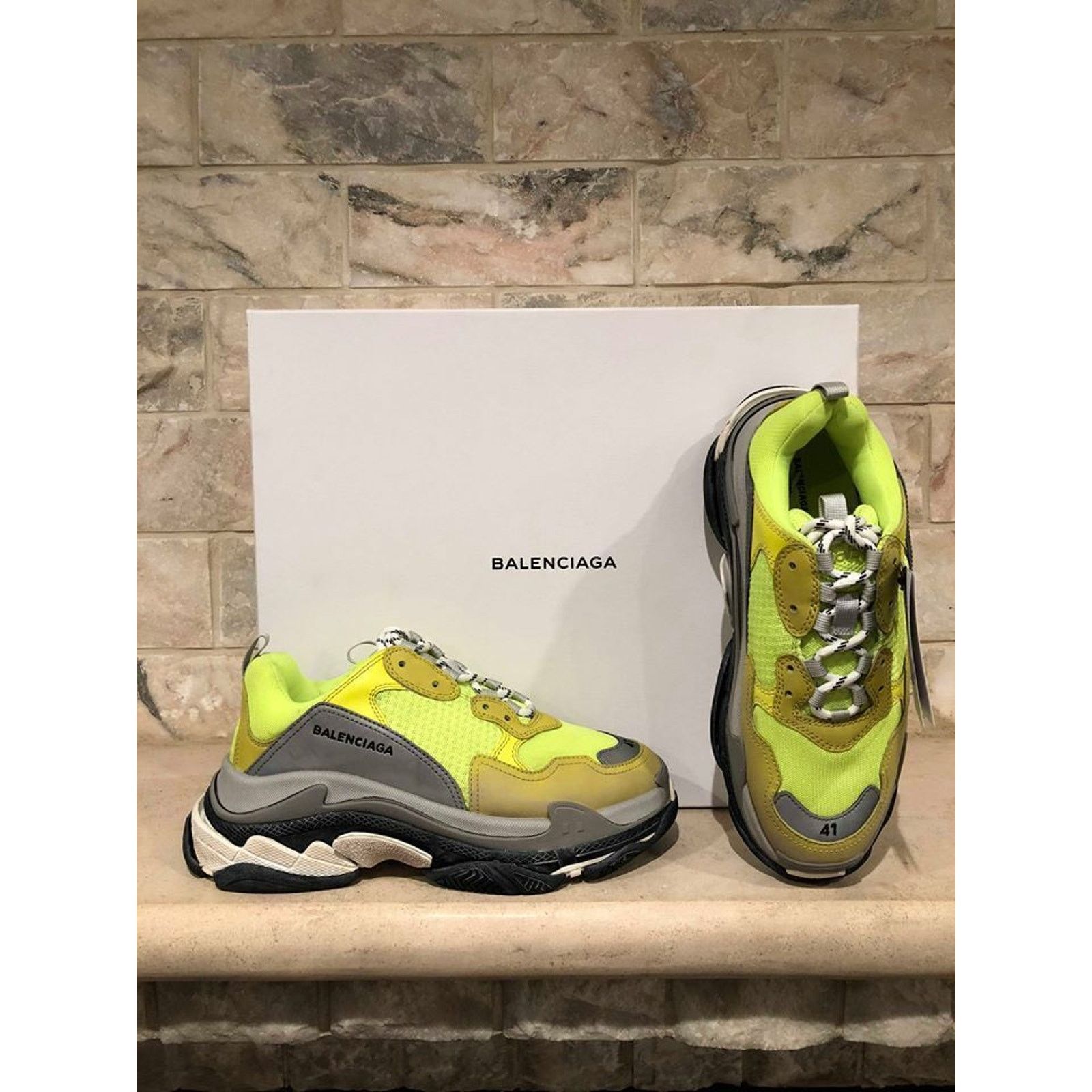 Balenciaga Triple S Sneaker Womens Speed Flat Trainers 38 Size US 8 / IT 38 - 3 Thumbnail