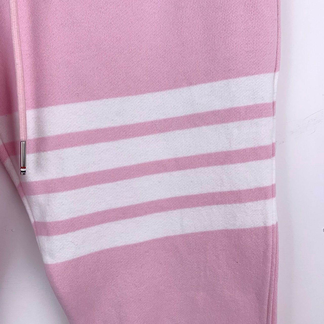 Thom Browne Thom Browne Pink Sweatpants With White Stripes Made In Japan Size 38" / US 16 / IT 52 - 4 Thumbnail