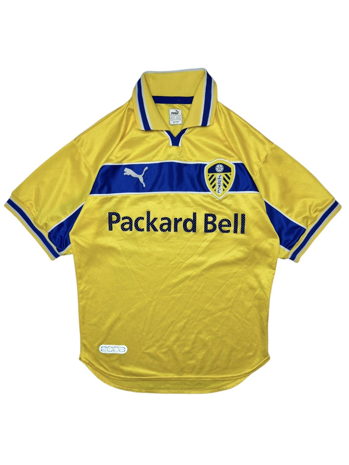 Puma Leeds United 1999-2000 Puma football Jersey Size US S / EU 44-46 / 1 - 1 Thumbnail