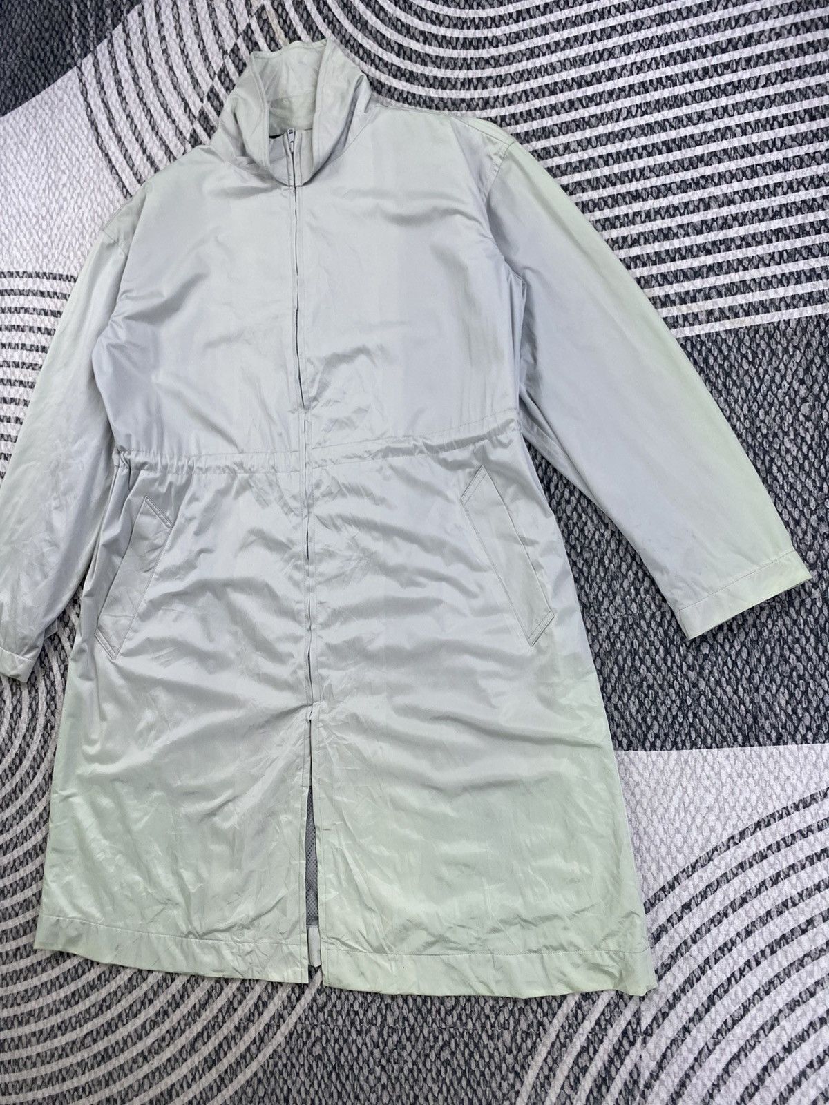 Issey Miyake Vintage Issey Miyake Windcoat Long Jacket Size US M / EU 48-50 / 2 - 4 Thumbnail