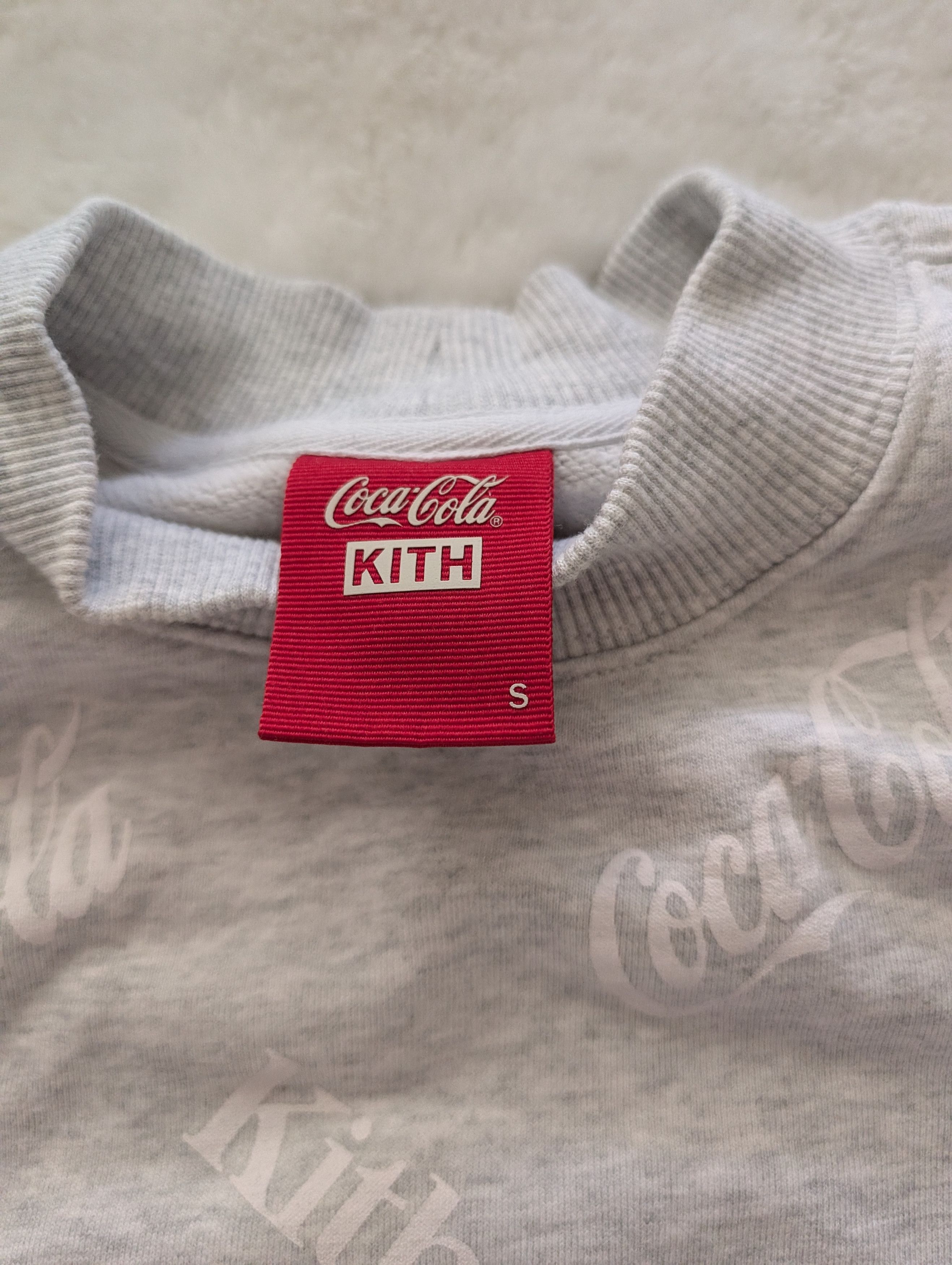 Coca Cola × Kith Kith x Coca Cola Connie Cropped Crew Sweater Size S / US 4 / IT 40 - 3 Thumbnail
