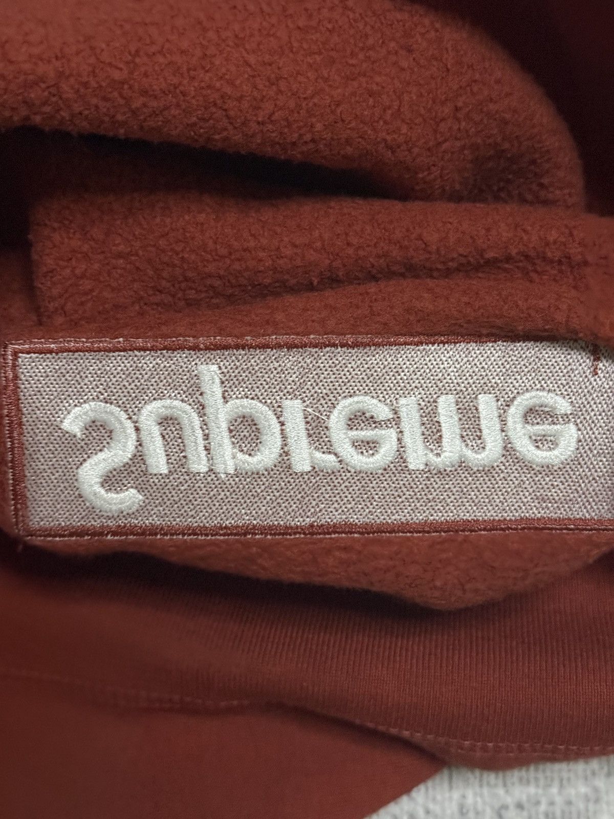 Supreme Supreme fw18 rust box logo crewneck Size US M / EU 48-50 / 2 - 5 Thumbnail