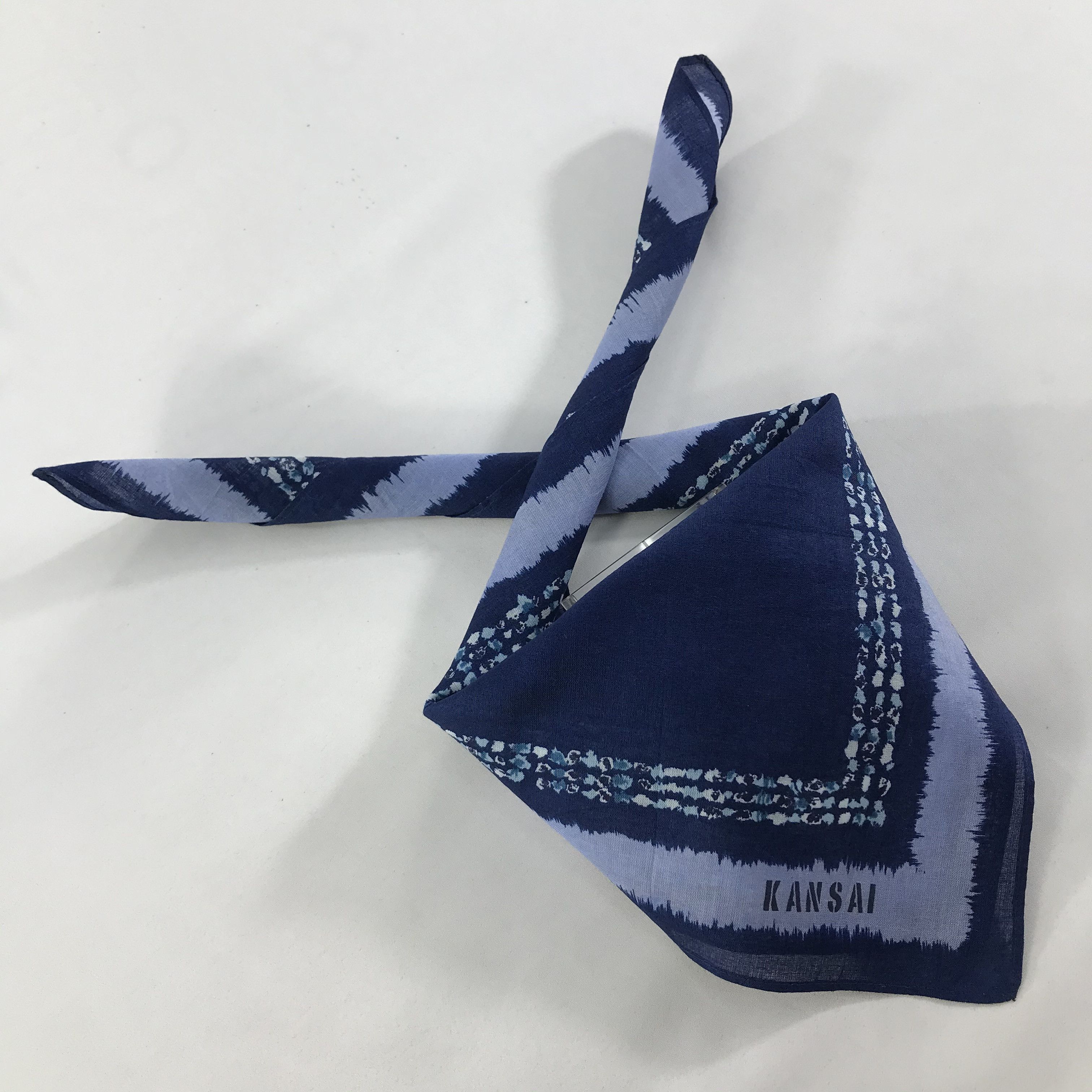 Kansai Yamamoto × Vintage Kansai Bandana / Handkerchief / Neckerchief - S1502 Size ONE SIZE - 5 Thumbnail