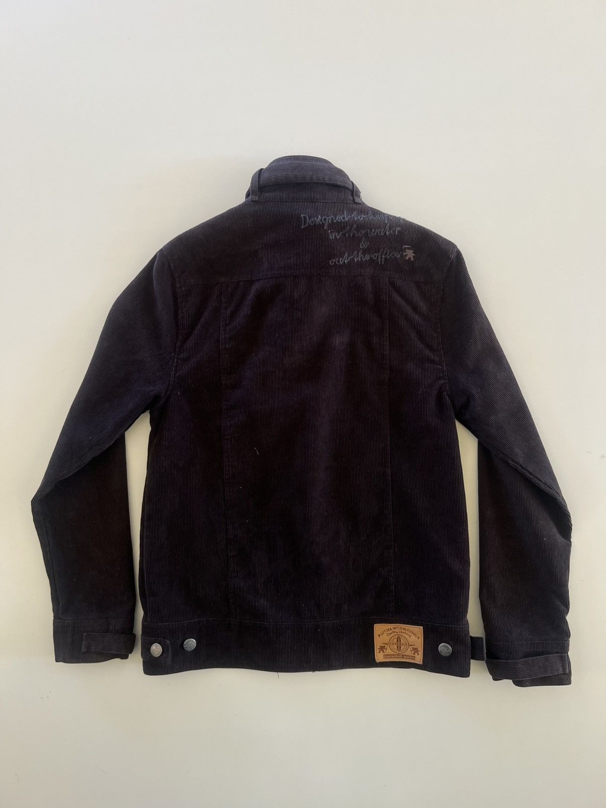 Gotcha Vintage Gotcha Corduroy Zipper Jacket Size US M / EU 48-50 / 2 - 7 Thumbnail