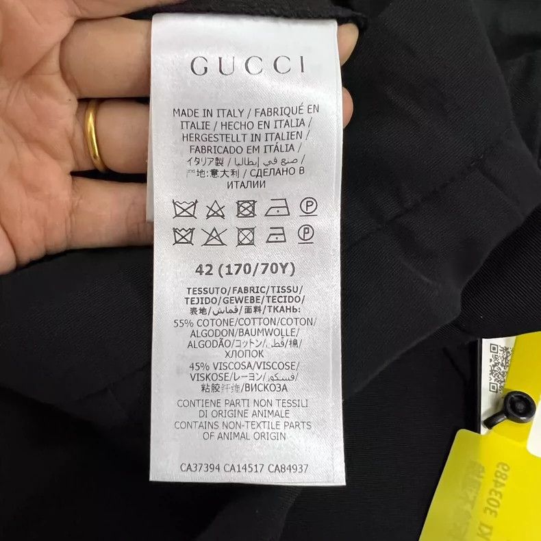 Gucci Gucci Black straight trousers 2502-Nextarrow Size US 26 / EU 42 - 3 Thumbnail