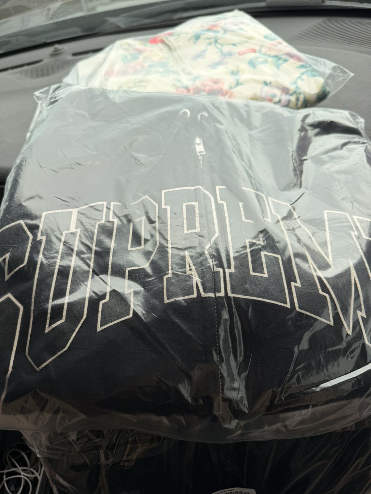 Supreme Supreme Raglan Zip Up Hoodie Size US XXL / EU 58 / 5 - 3 Thumbnail
