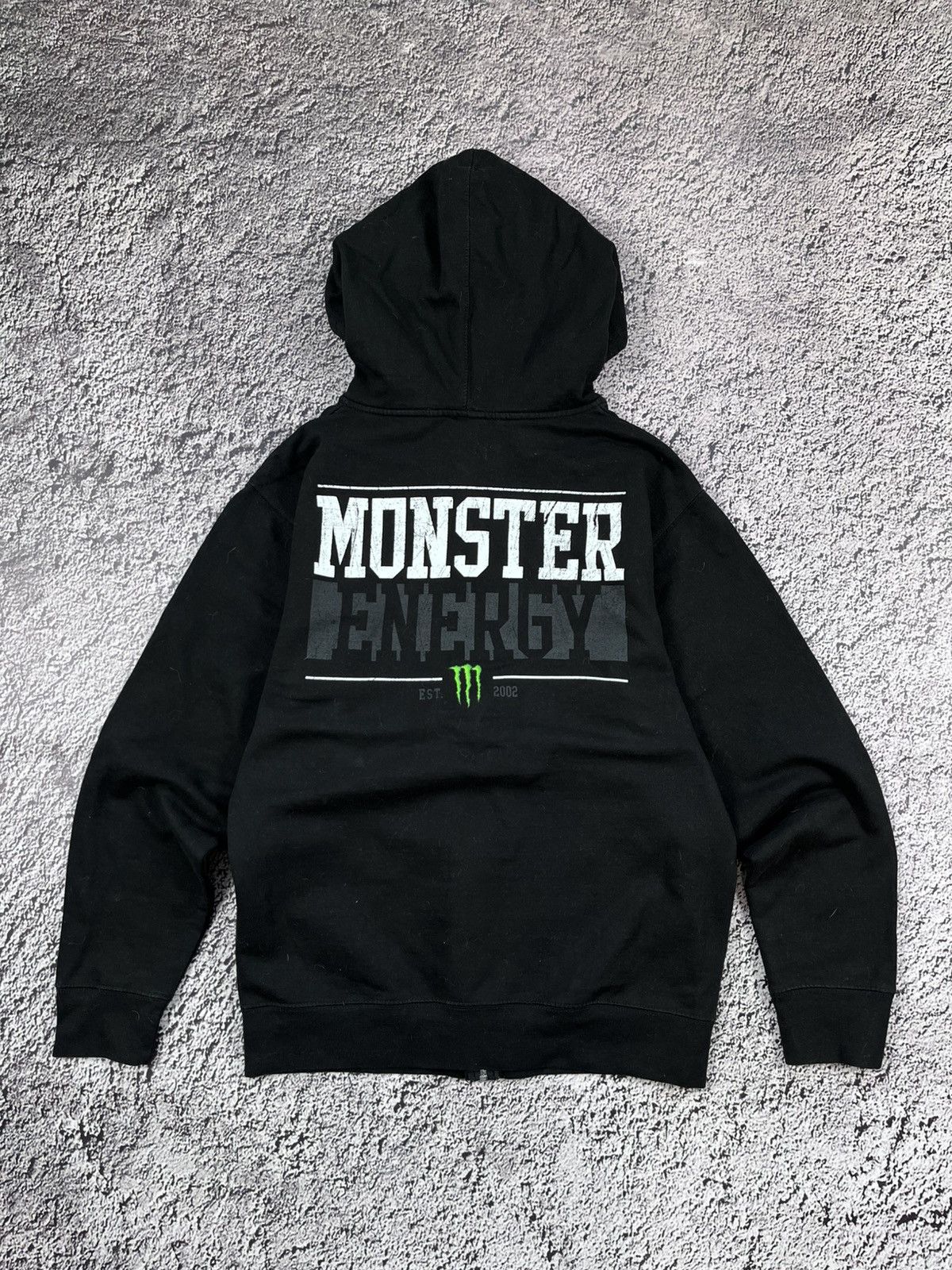 Japanese Brand Vintage Y2K Monster Energy big logo racing zip hoodie S Size US S / EU 44-46 / 1 - 1 Thumbnail