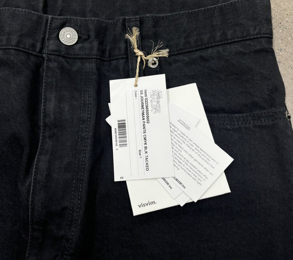 Visvim Visvim 23 ICT Journeyman Pants Cmyk Blk Tacked Size US 32 / EU 48 - 5 Thumbnail