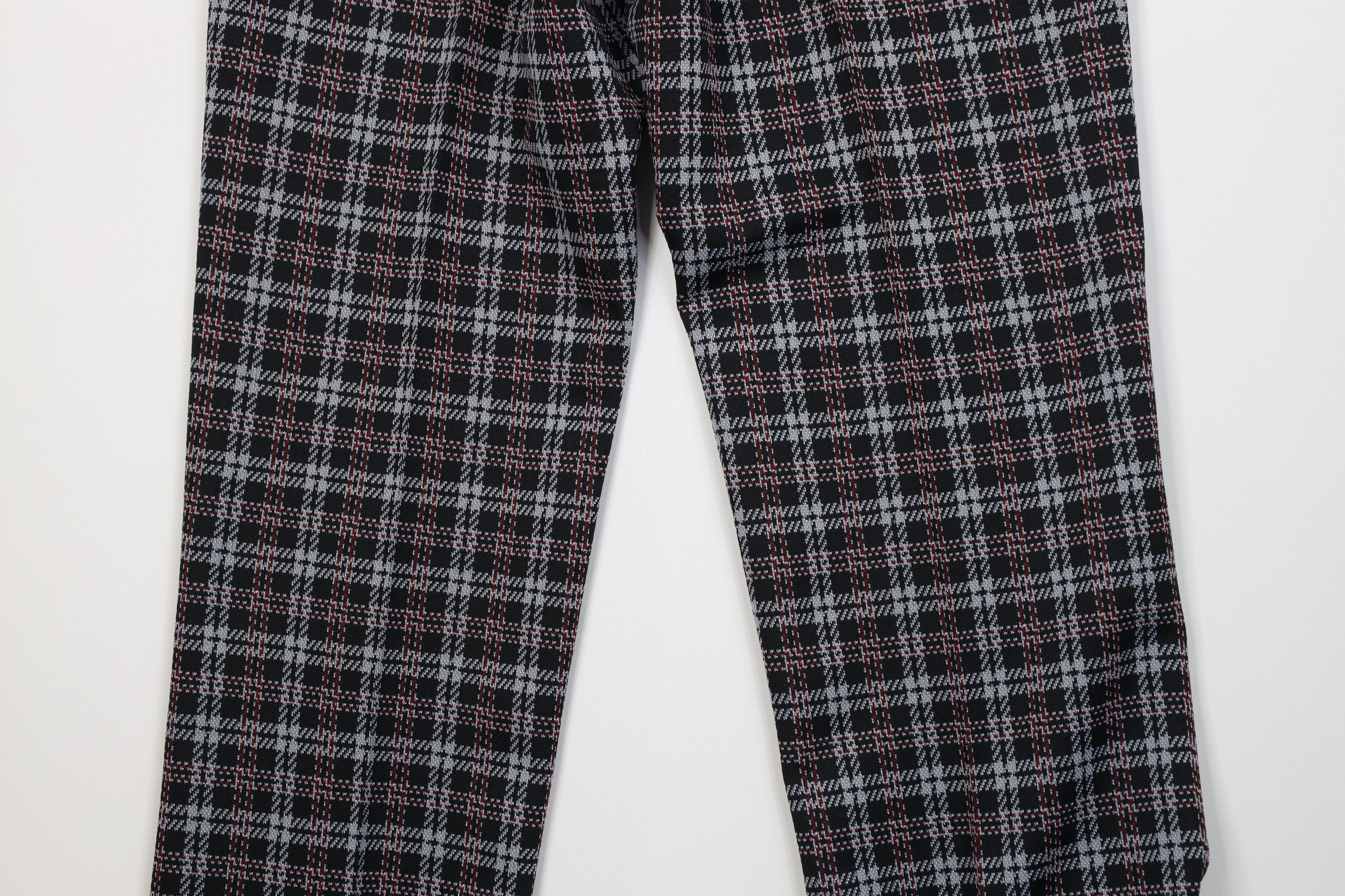Vintage Vintage 70s Streetwear Flared Wide Leg Chino Pants Plaid USA Size US 32 / EU 48 - 11 Thumbnail