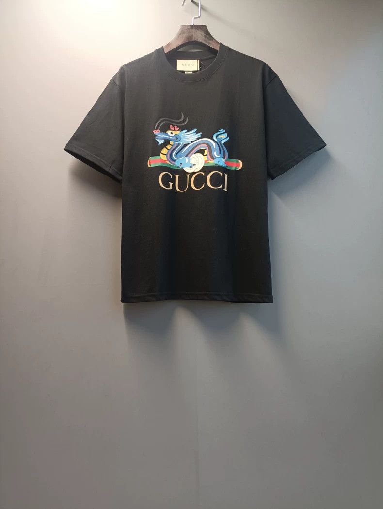 gucci short sleeve dragon t-shirt