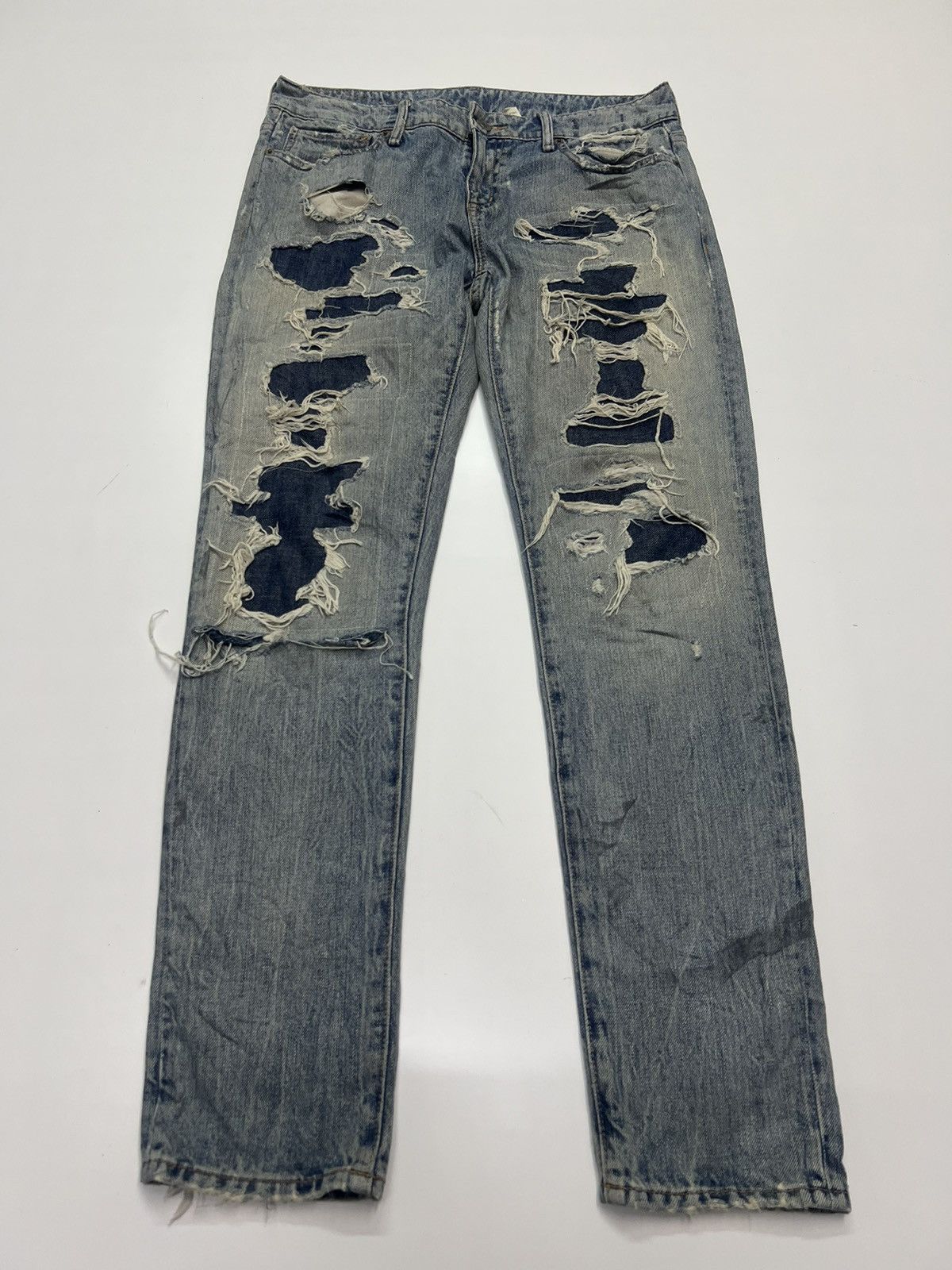 Denim & Supply Ralph Lauren Denim & Supply Ralph Lauren Distressed Denim Jeans Size 31 Size US 31 - 4 Thumbnail