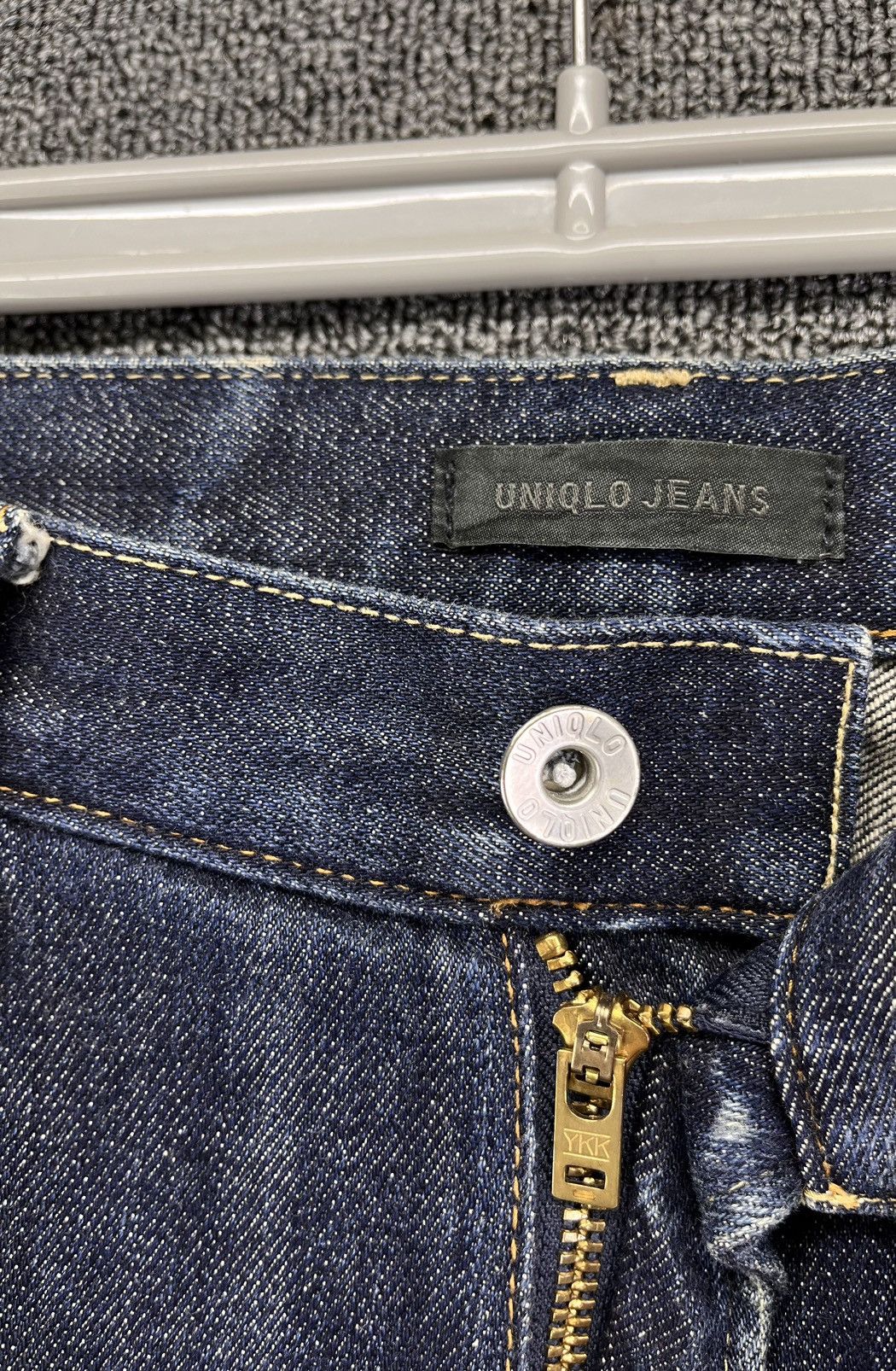 Uniqlo × Vintage Vintage Uniqlo Regular Fit Jeans Trashed Punk Denim Pants Size US 30 / EU 46 - 8 Thumbnail