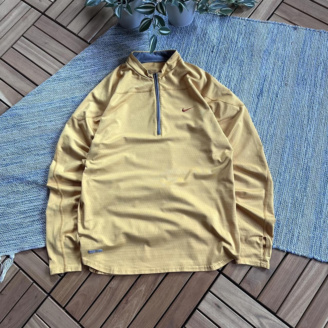 Nike Vintage Y2K Nike Swoosh Logo Half Zip Training Sweatshirt Size US M / EU 48-50 / 2 - 1 Thumbnail
