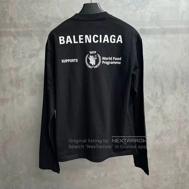 Balenciaga Balenciaga WFP Print Crewneck Sweatshirt. Size US XS / EU 42 / 0 - 2 Thumbnail
