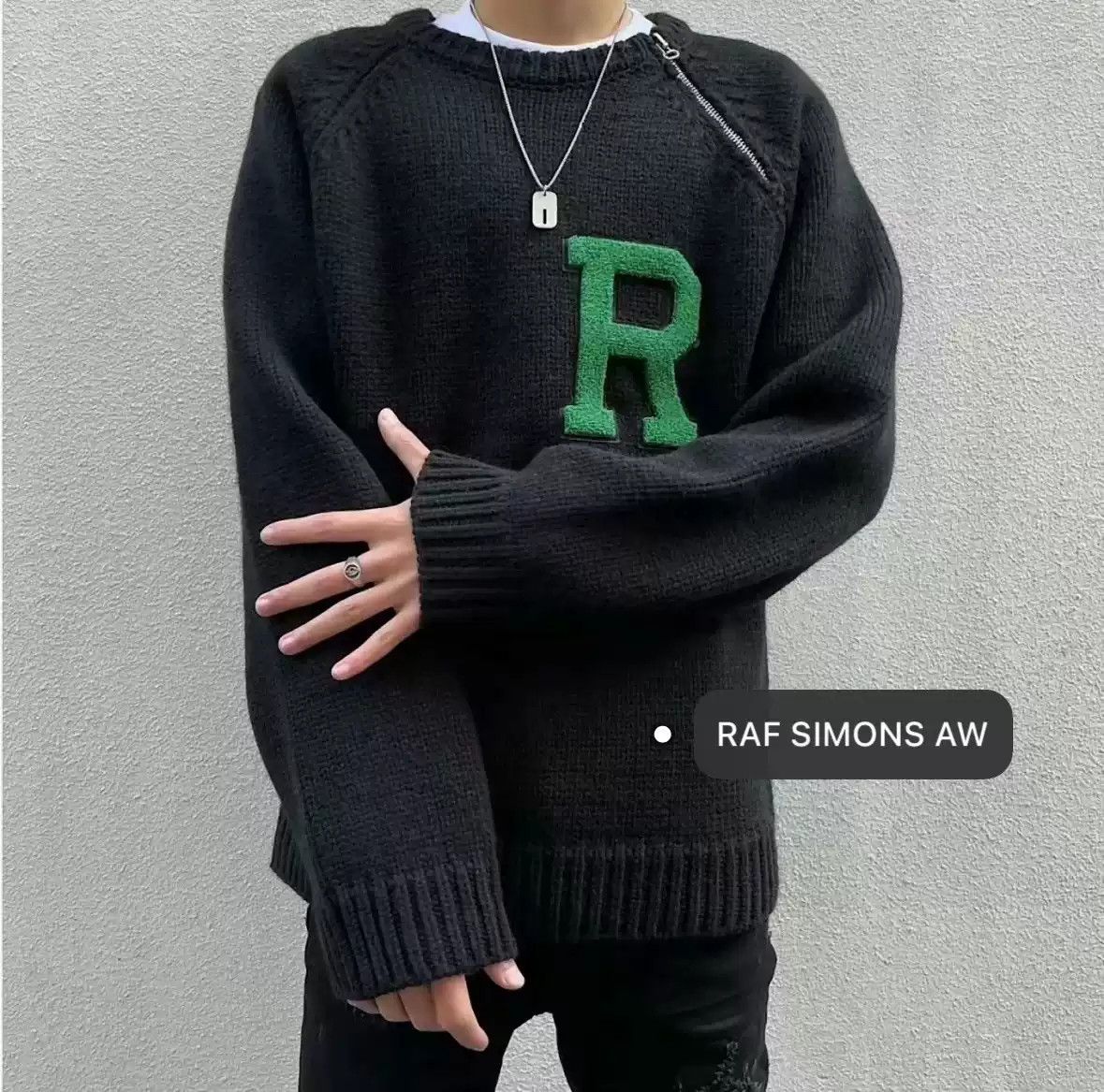raf simons ニット 2021aw raf simons ニット 2021aw