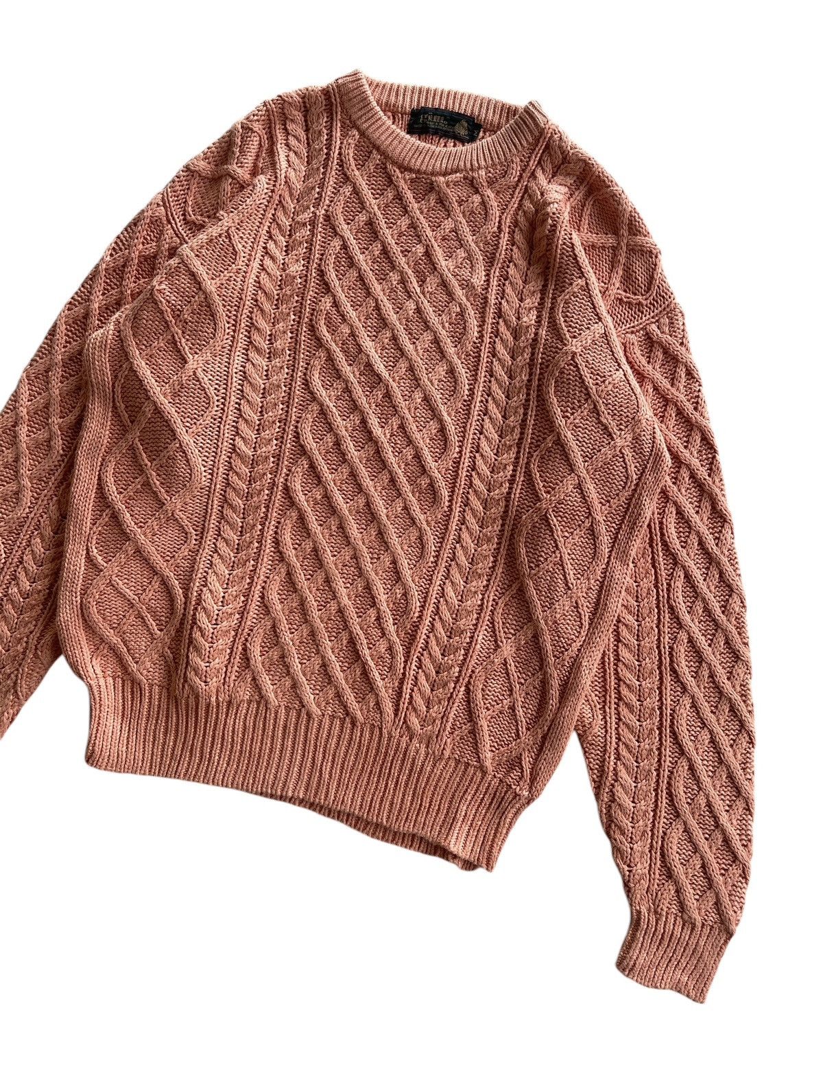 Japanese Brand Vintage GIM Cable Knit Oversize Sweater Size M / US 6-8 / IT 42-44 - 5 Thumbnail