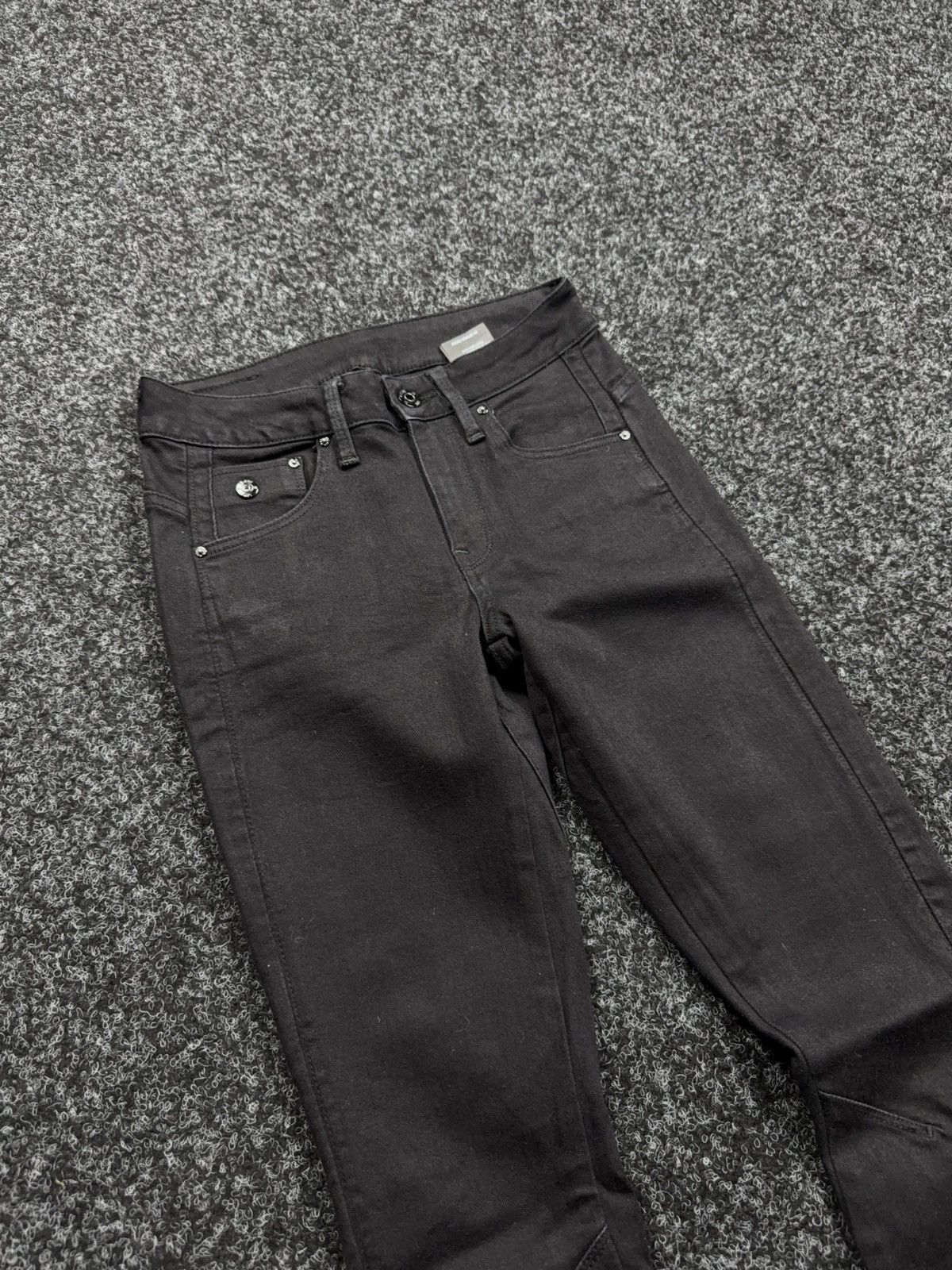 G-Star G-Star Opium Avant Garde RAW Arc 3D Mid Skinny Black Jeans Size 25" / US 0 / IT 36 - 4 Thumbnail