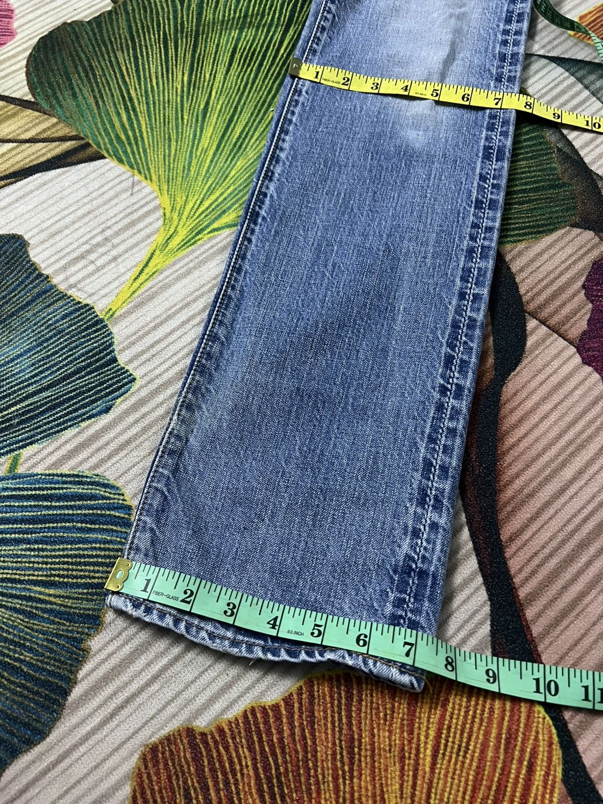 Japanese Brand 💥Vintage Johnbull Selvedge Faded Jean Size US 29 - 6 Thumbnail