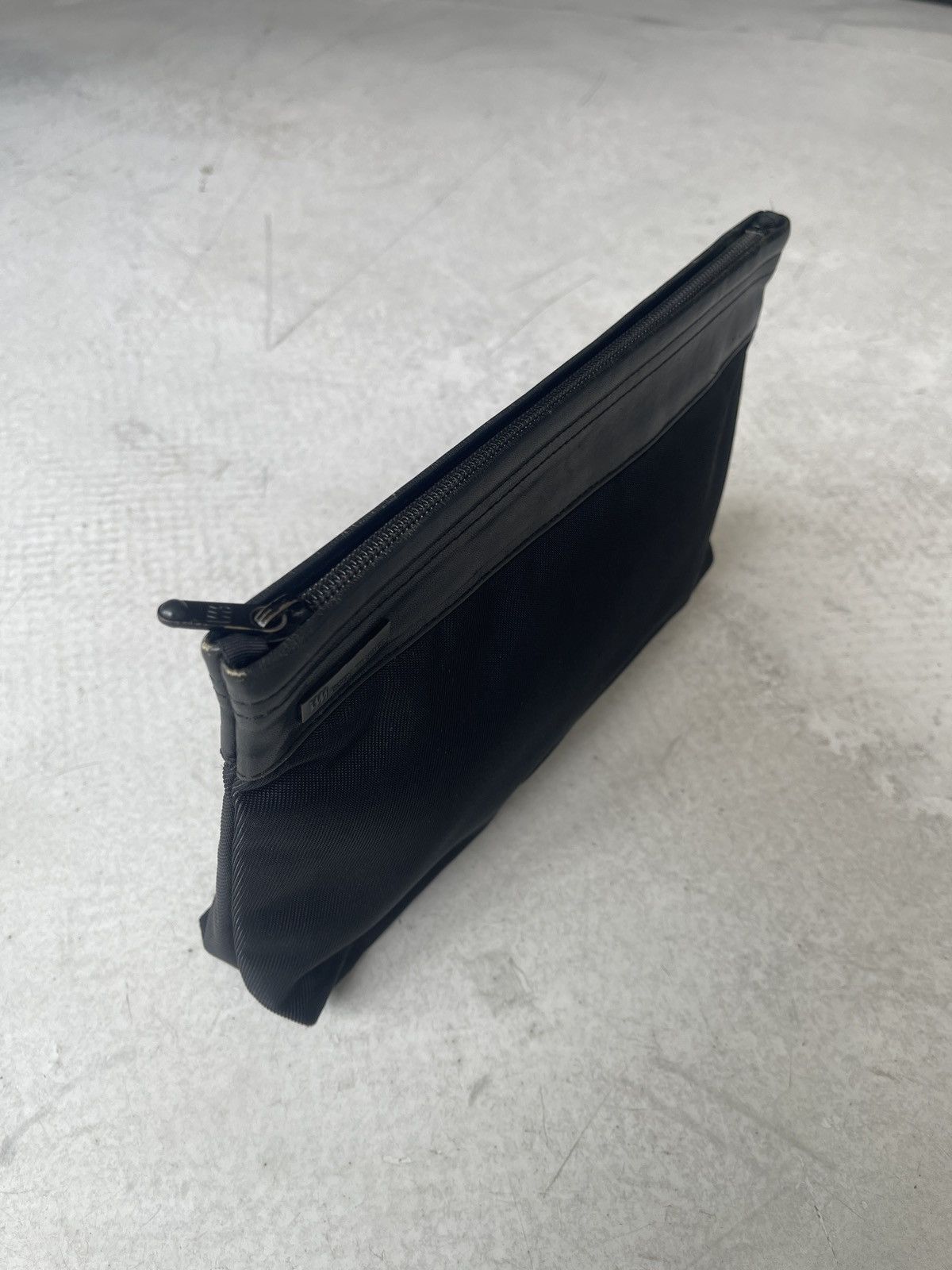 Issey Miyake Issey Miyake Leather Panel Zip Pouch Size ONE SIZE - 4 Thumbnail