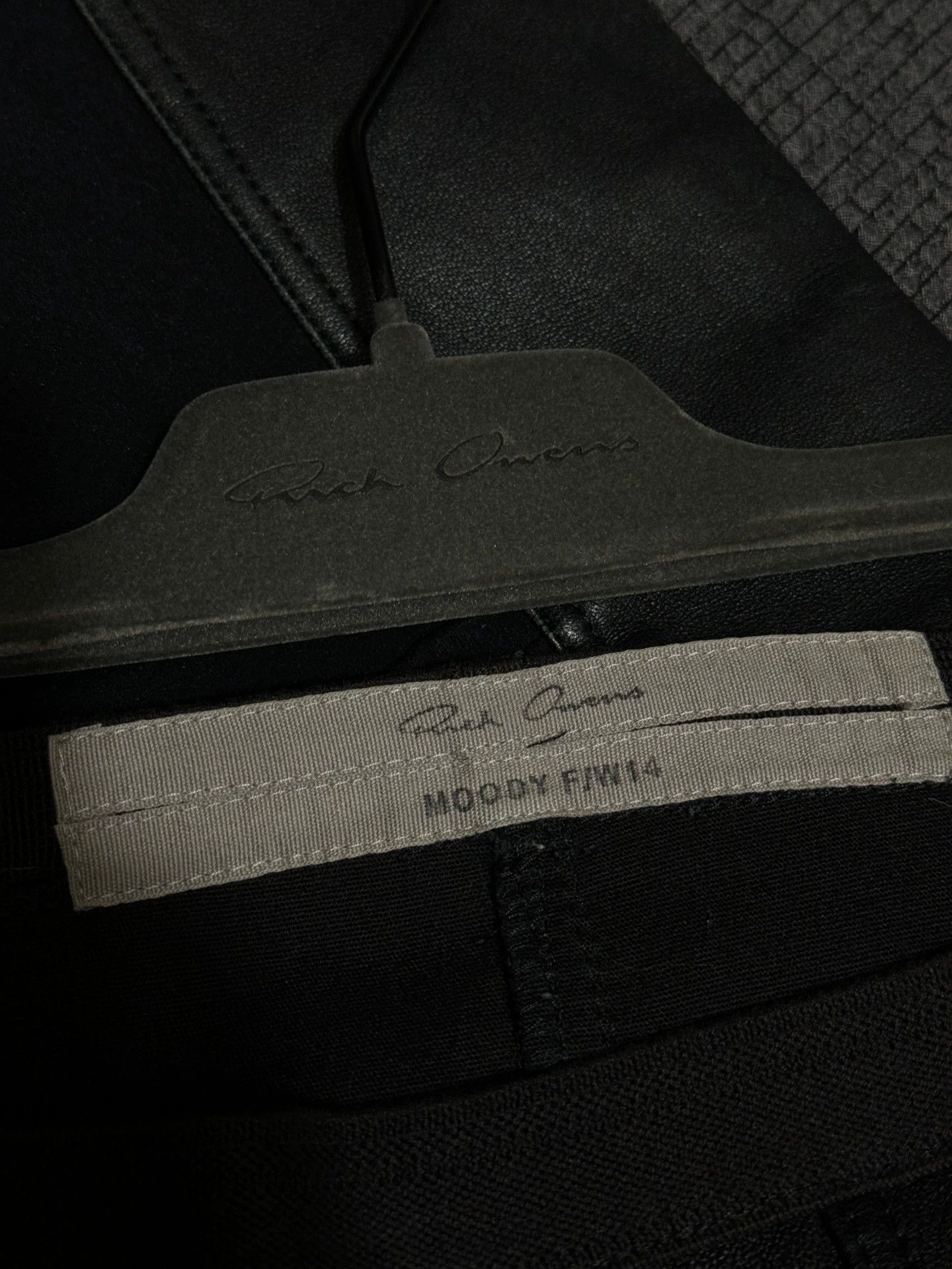 Rick Owens rick owens leather pants Size US 40 / EU 56 - 6 Thumbnail