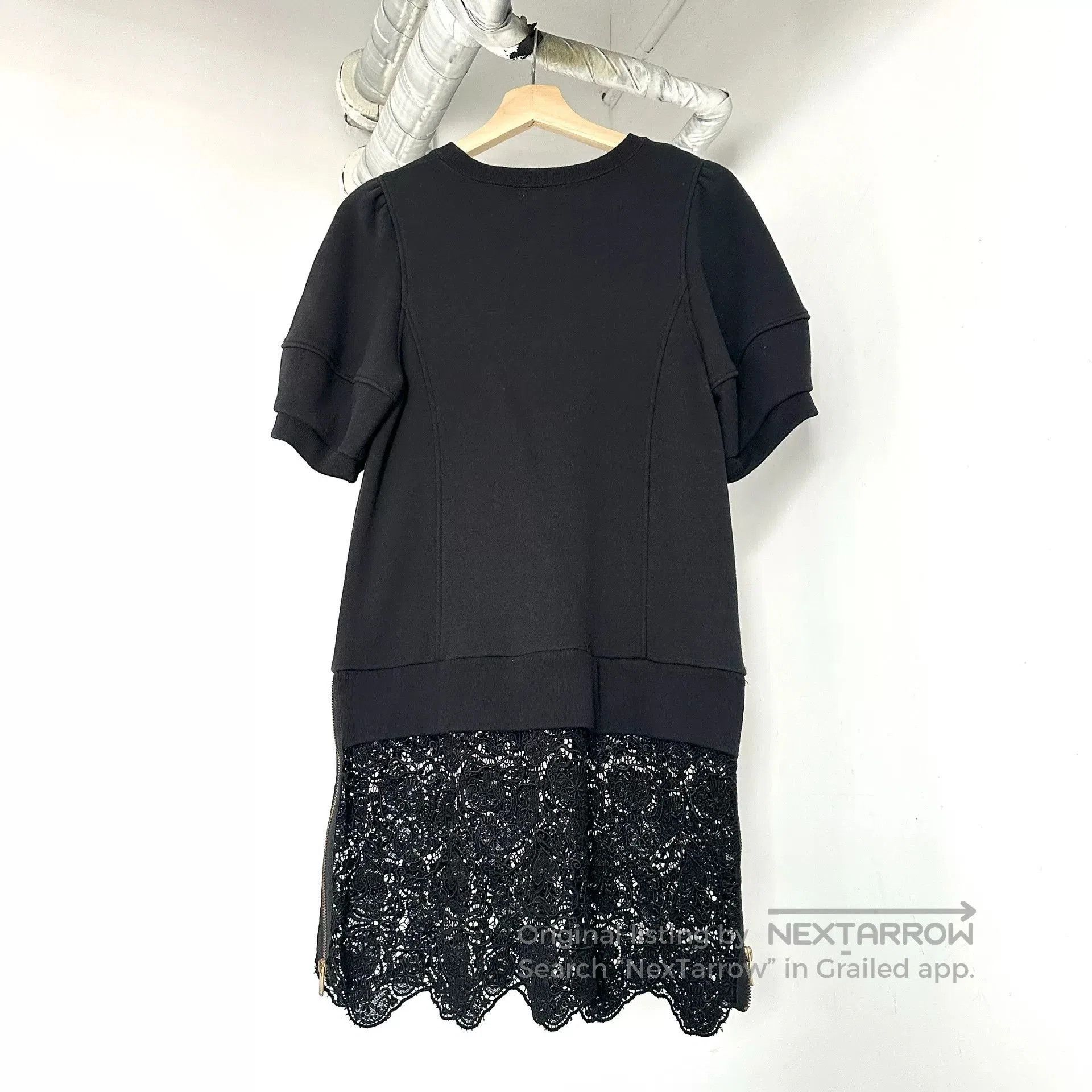 Undercover Undercover Early Lace Spliced Sweatshirt. Size M / US 6-8 / IT 42-44 - 2 Thumbnail