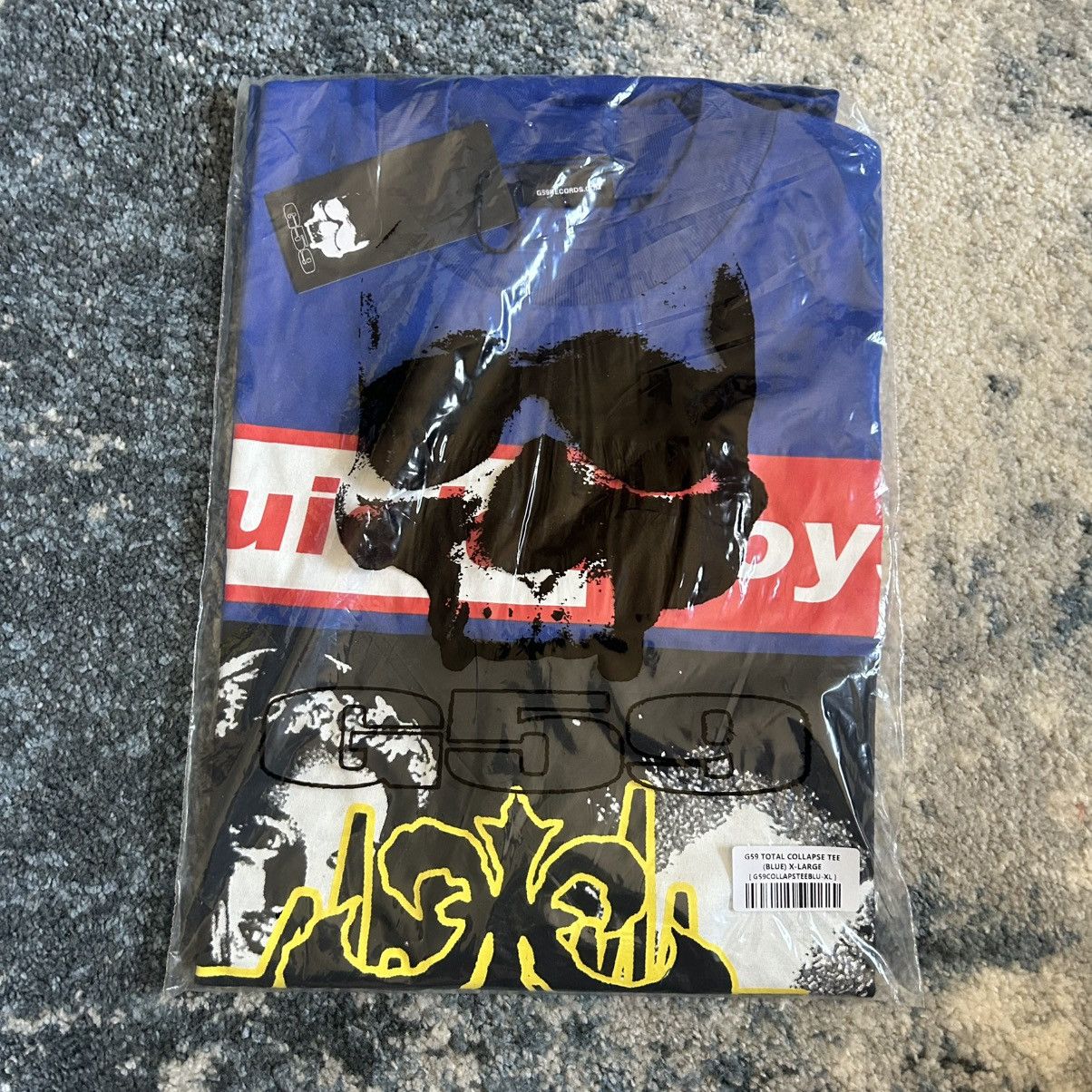 Fuck The Population × G59 Records G*59 TOTAL COLLAPSE TEE FLEUR DE LiS HiGH NECK $uicideboy$ Size US XL / EU 56 / 4 - 4 Thumbnail