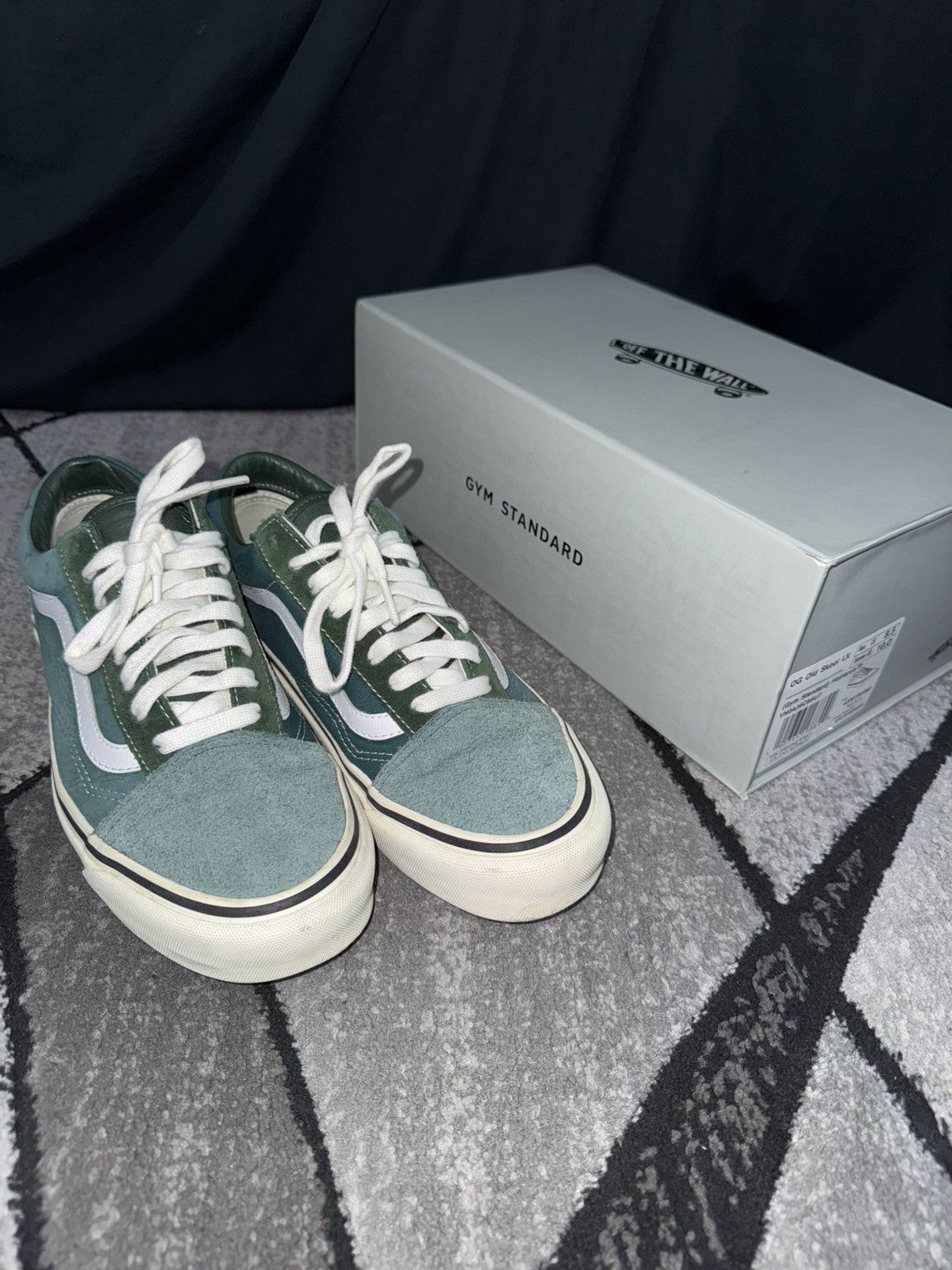 Vans Gym Standard Vans Vault Og Old Skool Lx Green Size US 8.5 / EU 41-42 - 1 Thumbnail