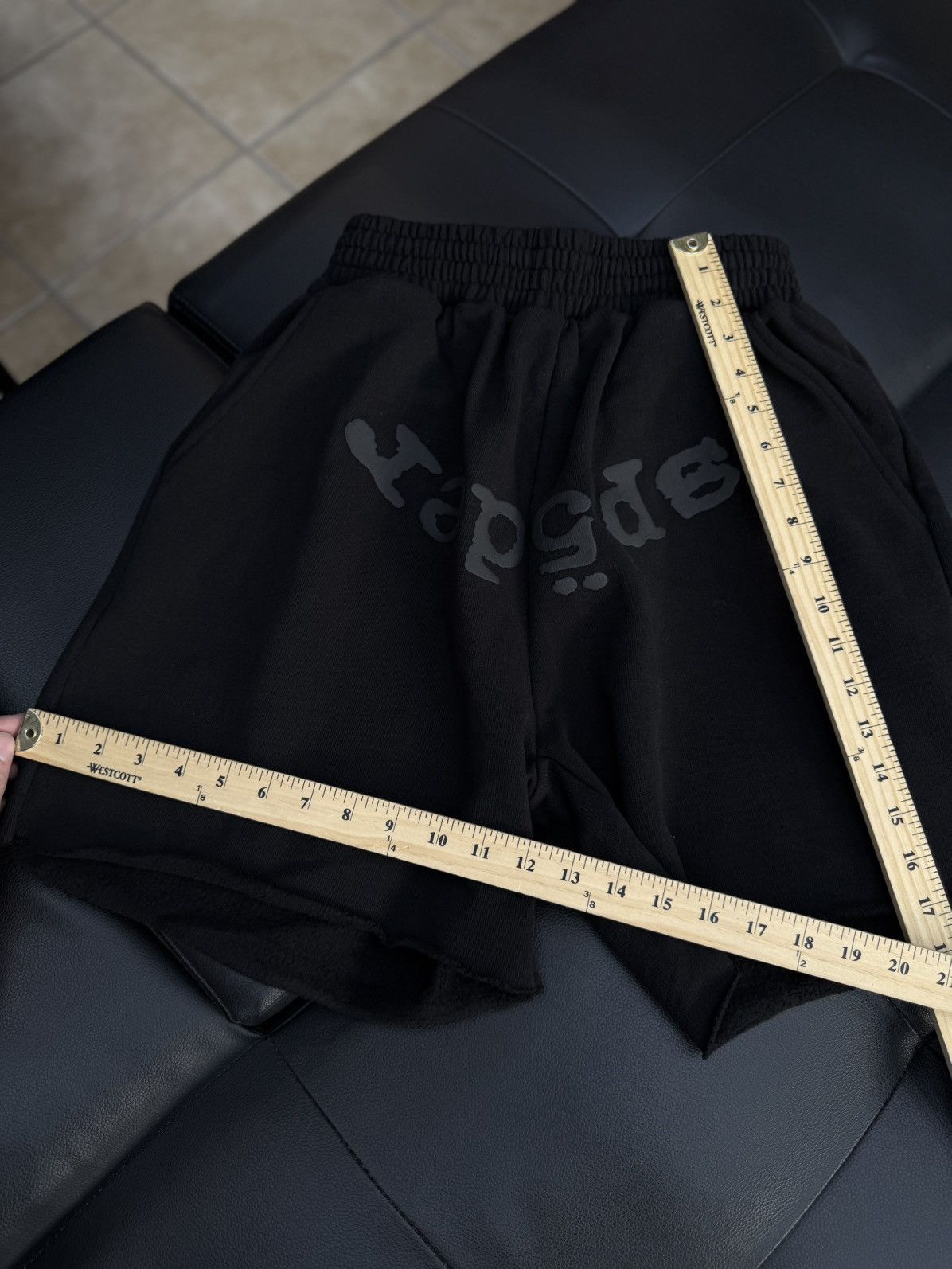 Sp5der Spider Phantom Black Shorts Size Small (NEW) Size US 30 / EU 46 - 8 Thumbnail