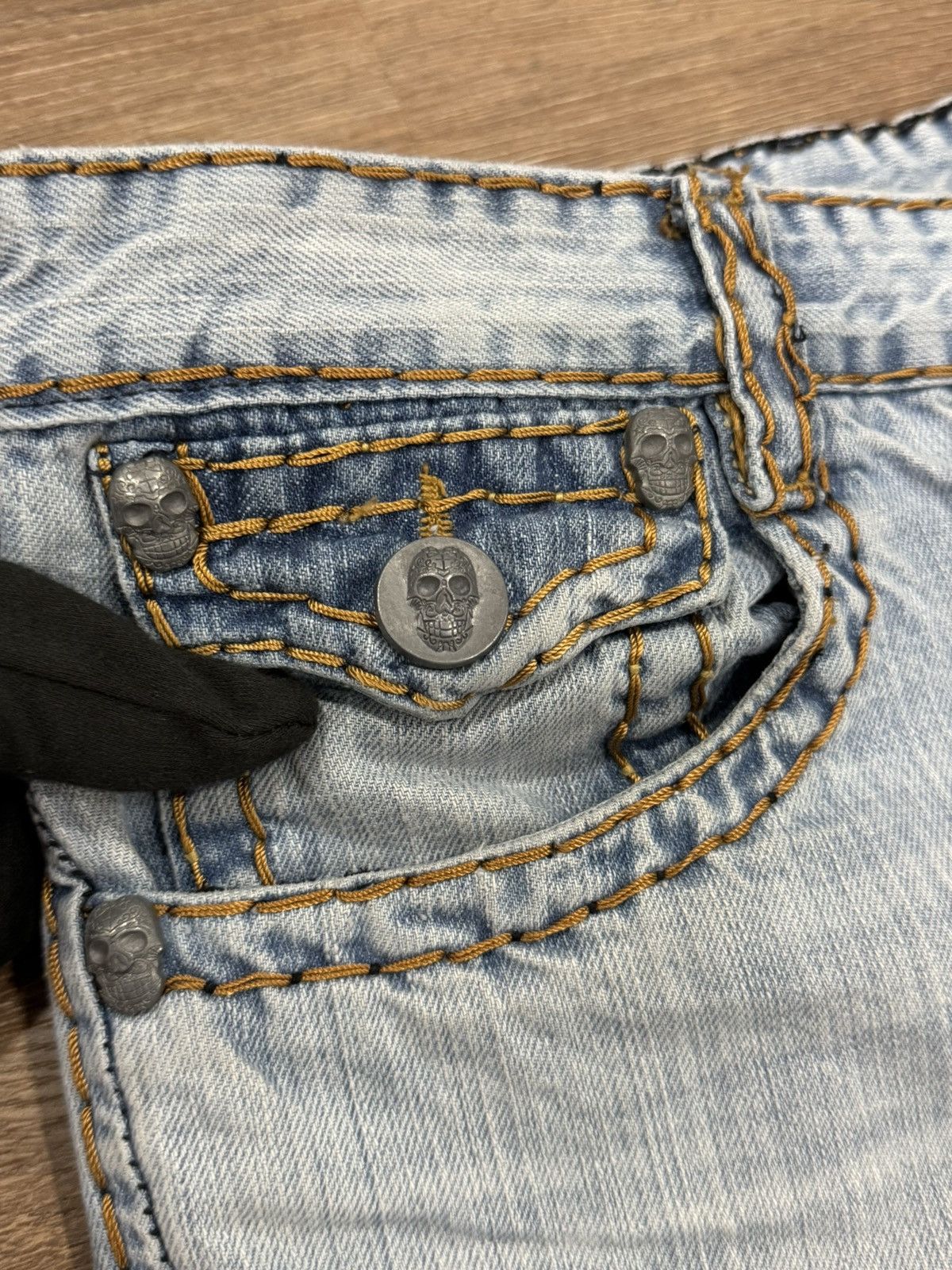 Vintage Vintage Y2K Laguna Beach Jean Co. Heavy Fat Stitch Denims Size US 32 / EU 48 - 5 Thumbnail