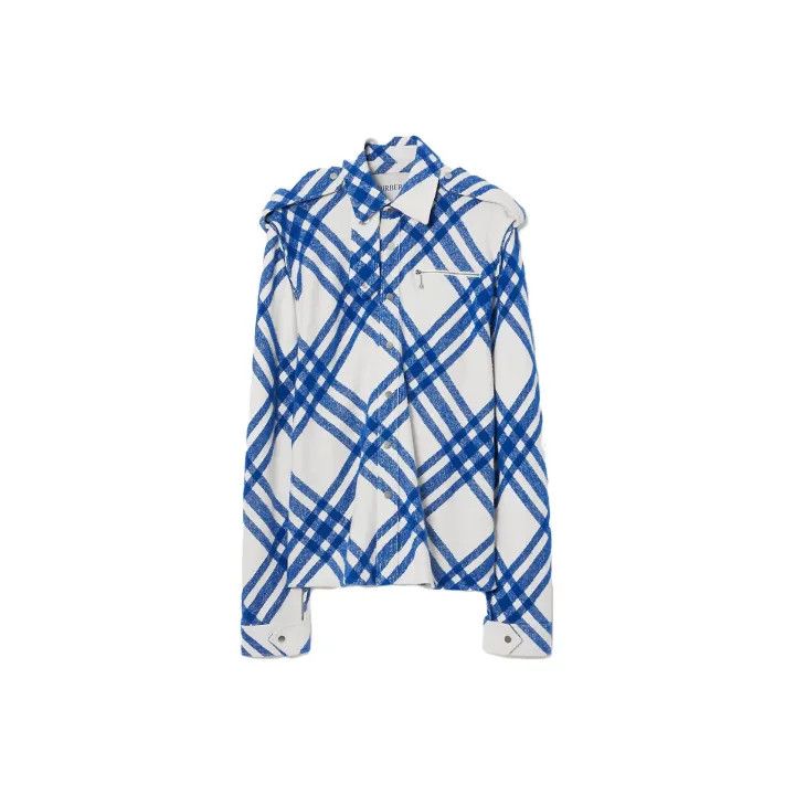 Burberry Burberry Blue Striped Long Sleeve Shirt Size US S / EU 44-46 / 1 - 1 Thumbnail