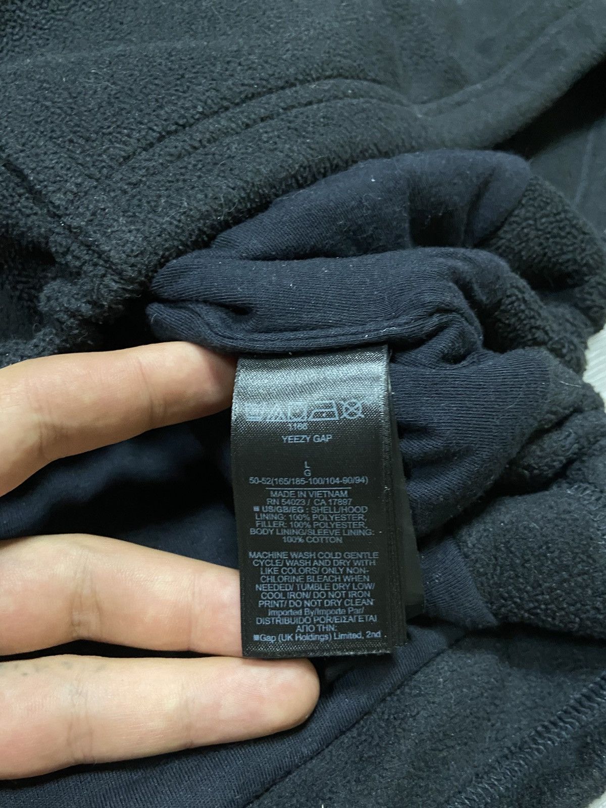 Gap Yeezy Gap Fleece oversize Hoodie Kanye West Size US L / EU 52-54 / 3 - 10 Thumbnail