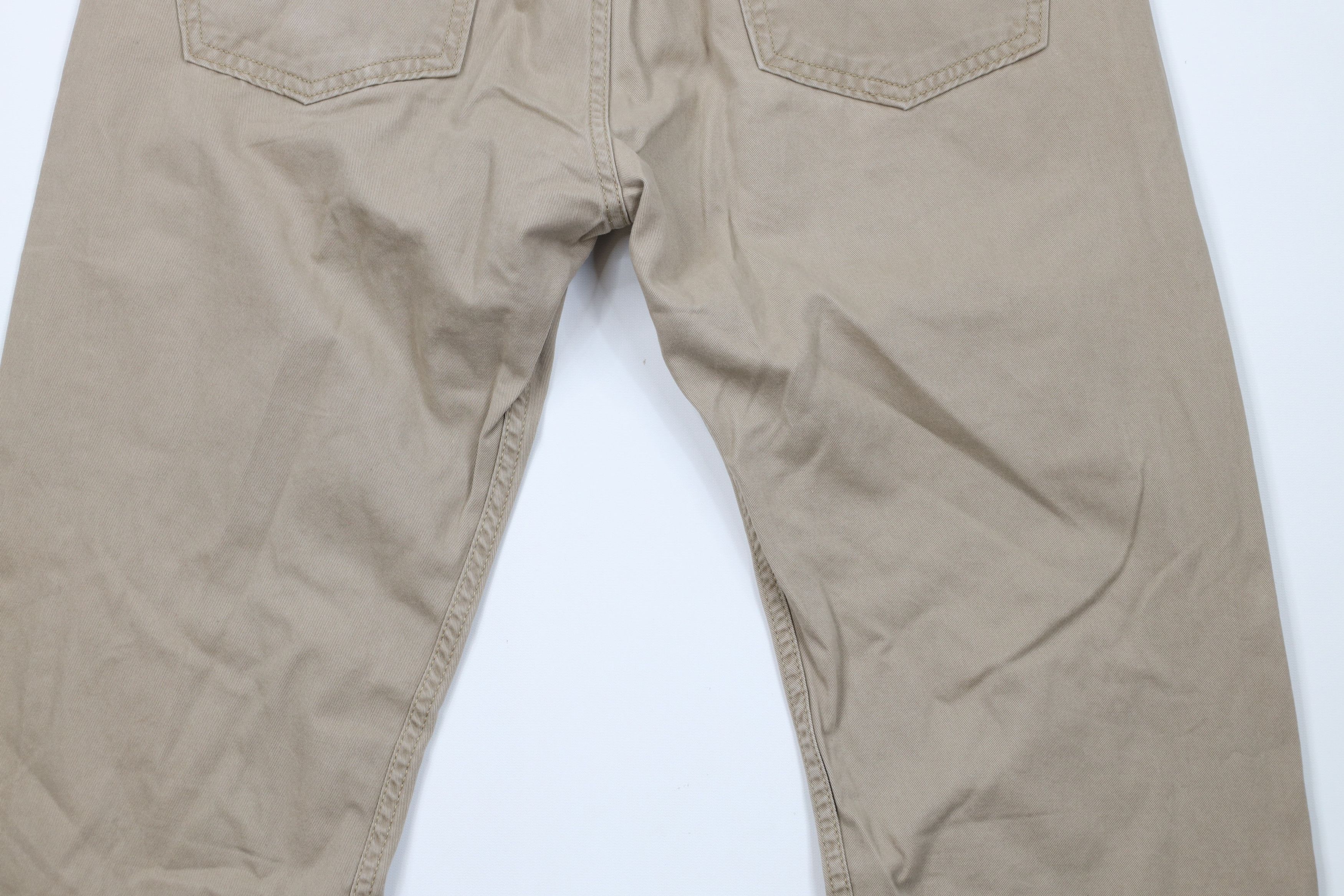 Levi's Vintage Y2K Levis 505 Fit Straight Leg Chino Pants Beige Size US 36 / EU 52 - 12 Thumbnail