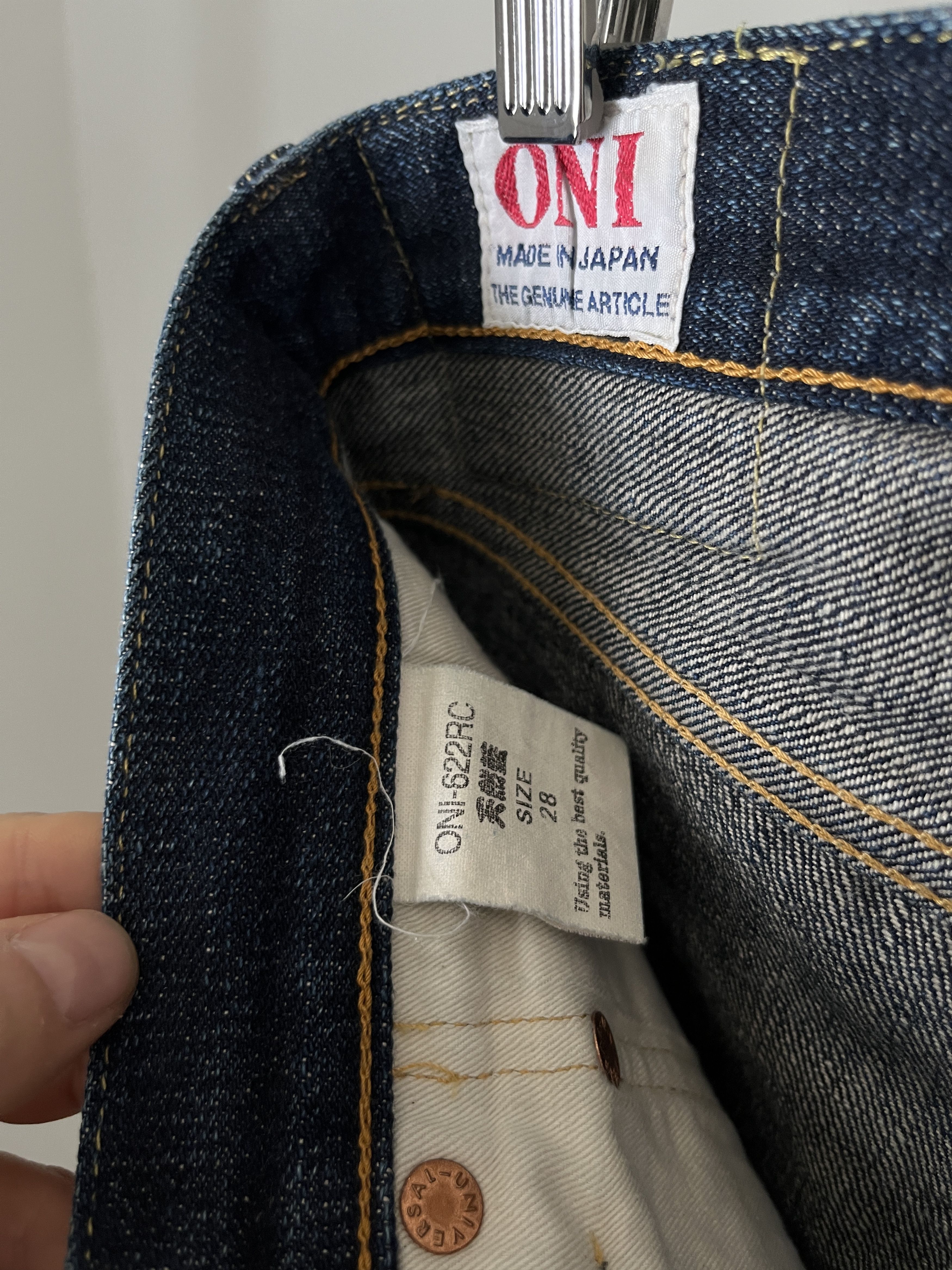 Oni Oni 622RC Red Caliper Regular Tapered Jean Size US 28 / EU 44 - 11 Thumbnail